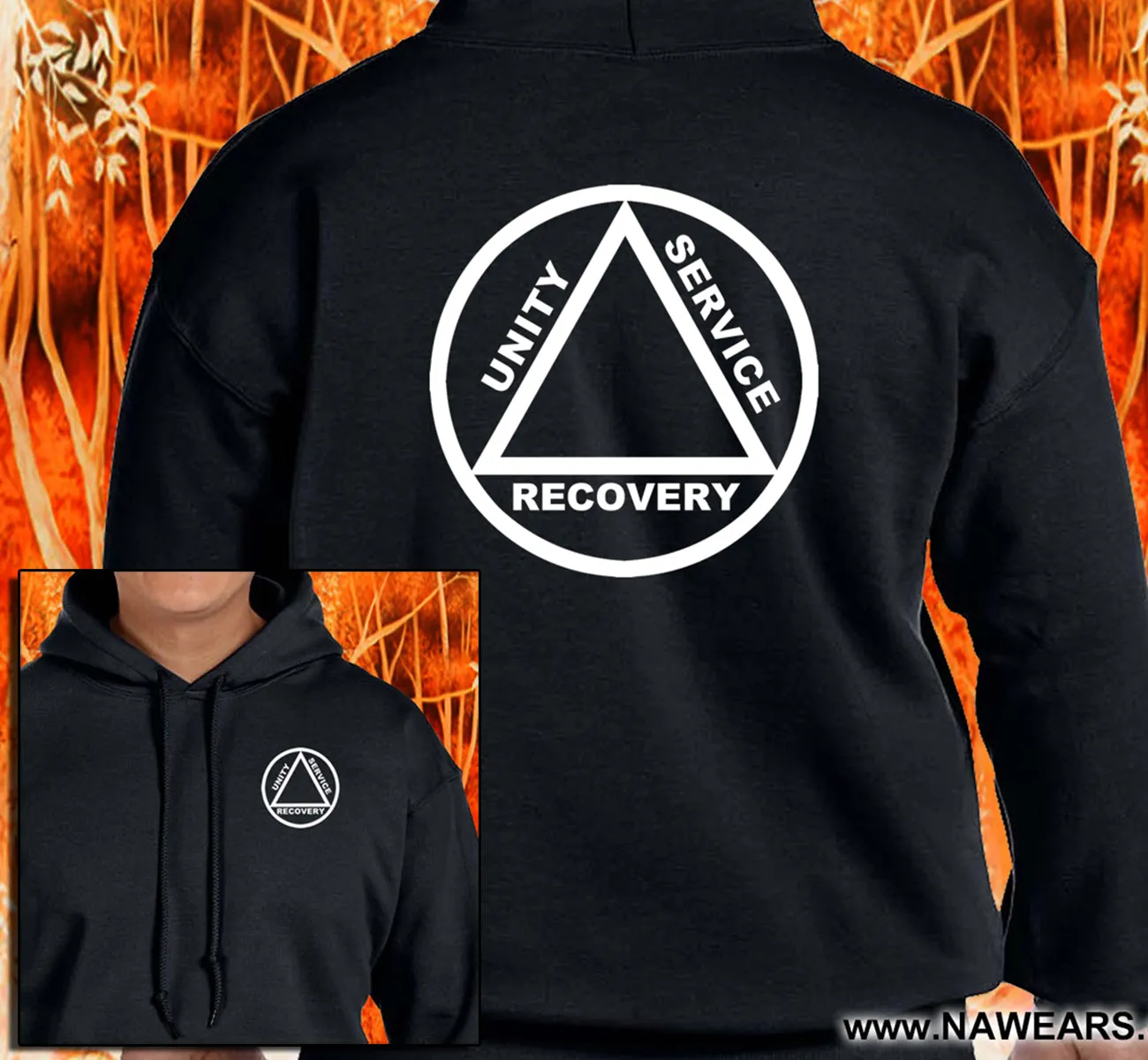 AA Hoodie - AA Symbols Hoodie