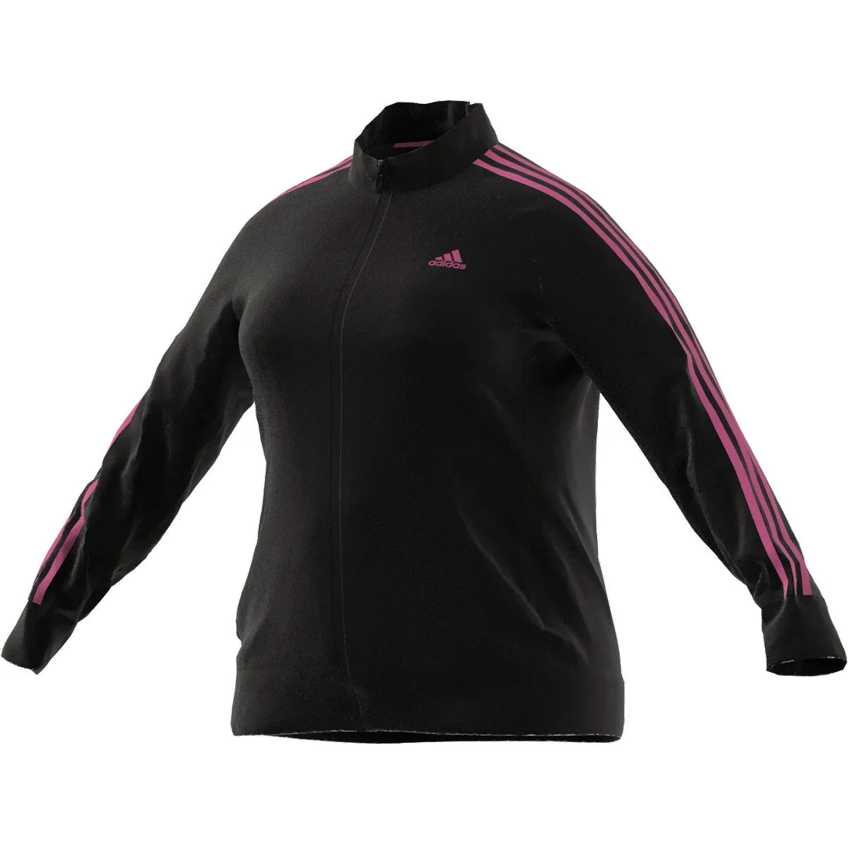 adidas Women's Tricot Slim 3-Stripes Track Jacket (Plus Size)