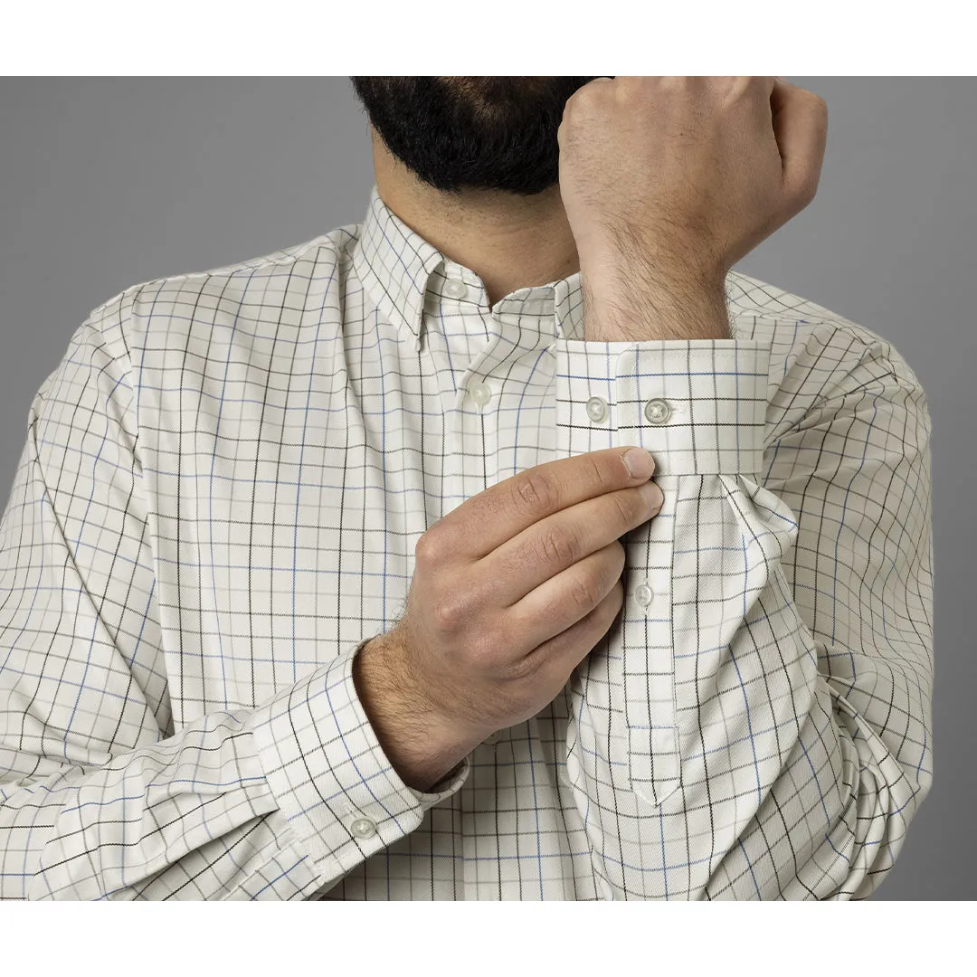 Allerston L/S Shirt - Strong Blue/White by Harkila