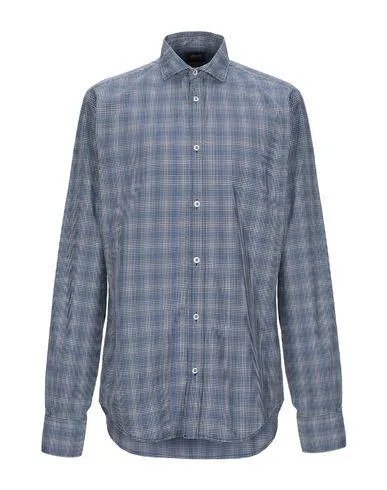 Armani Jeans Man Shirt Blue XXS INT