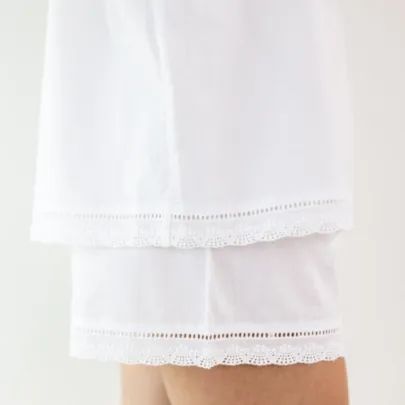 Ashley Cotton PJ Shorts Set