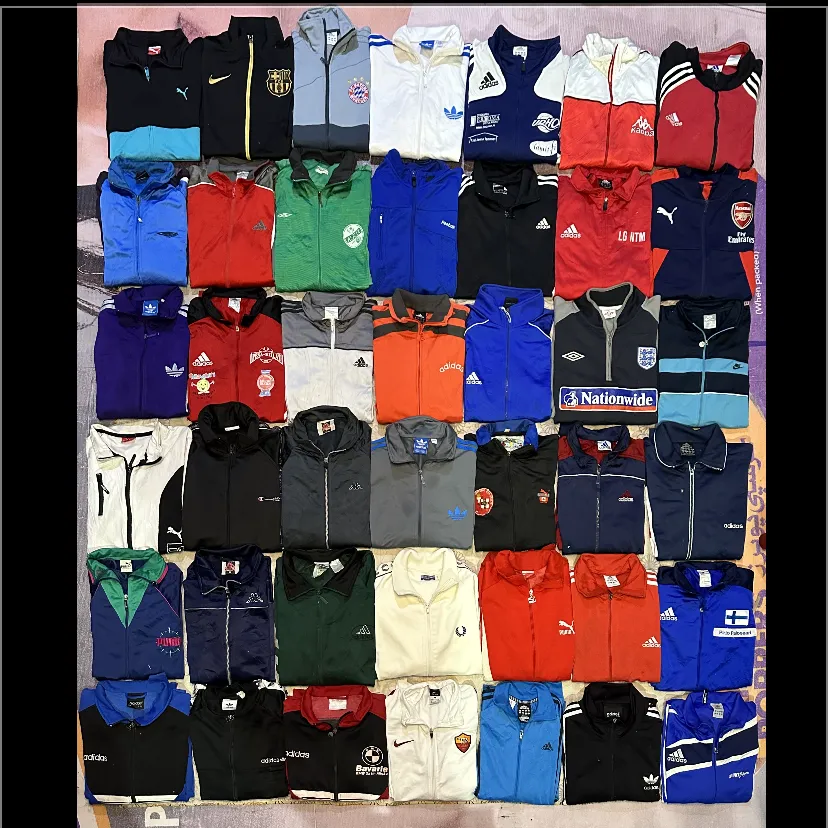 Authentic Nike Adidas track jackets 42 piece