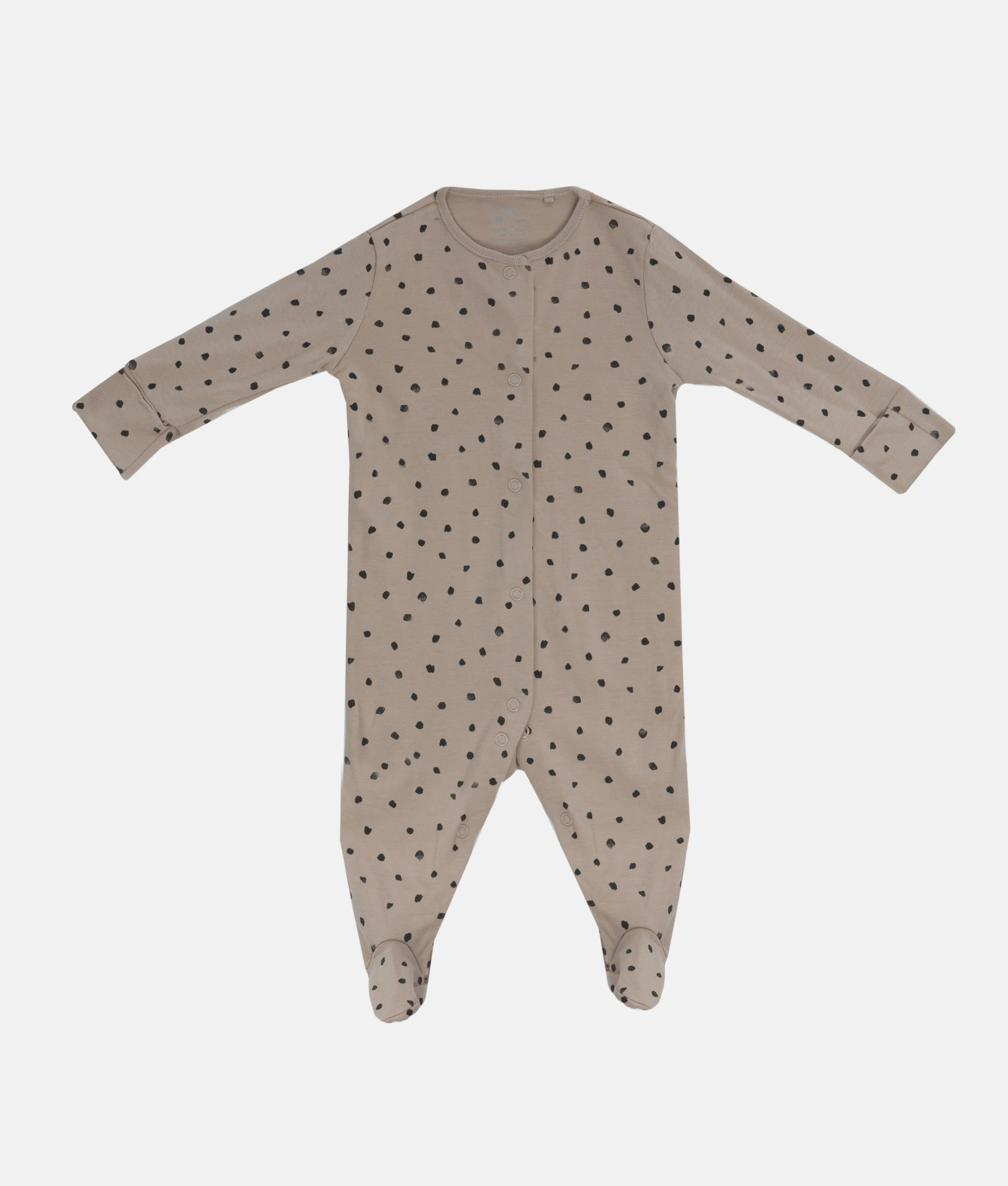 Baby Sleep Suits - Beige