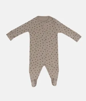 Baby Sleep Suits - Beige