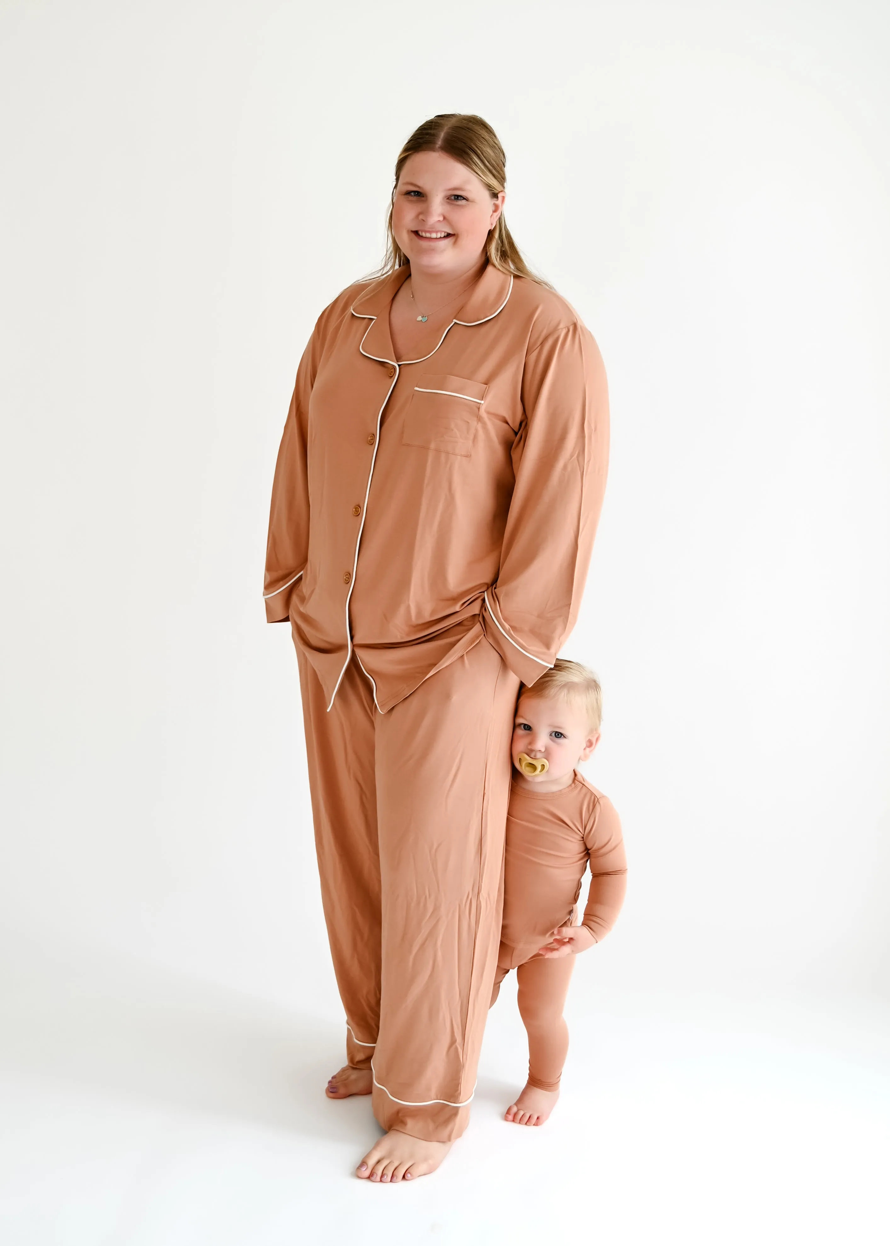 Beech | Adult Button Pajama Top