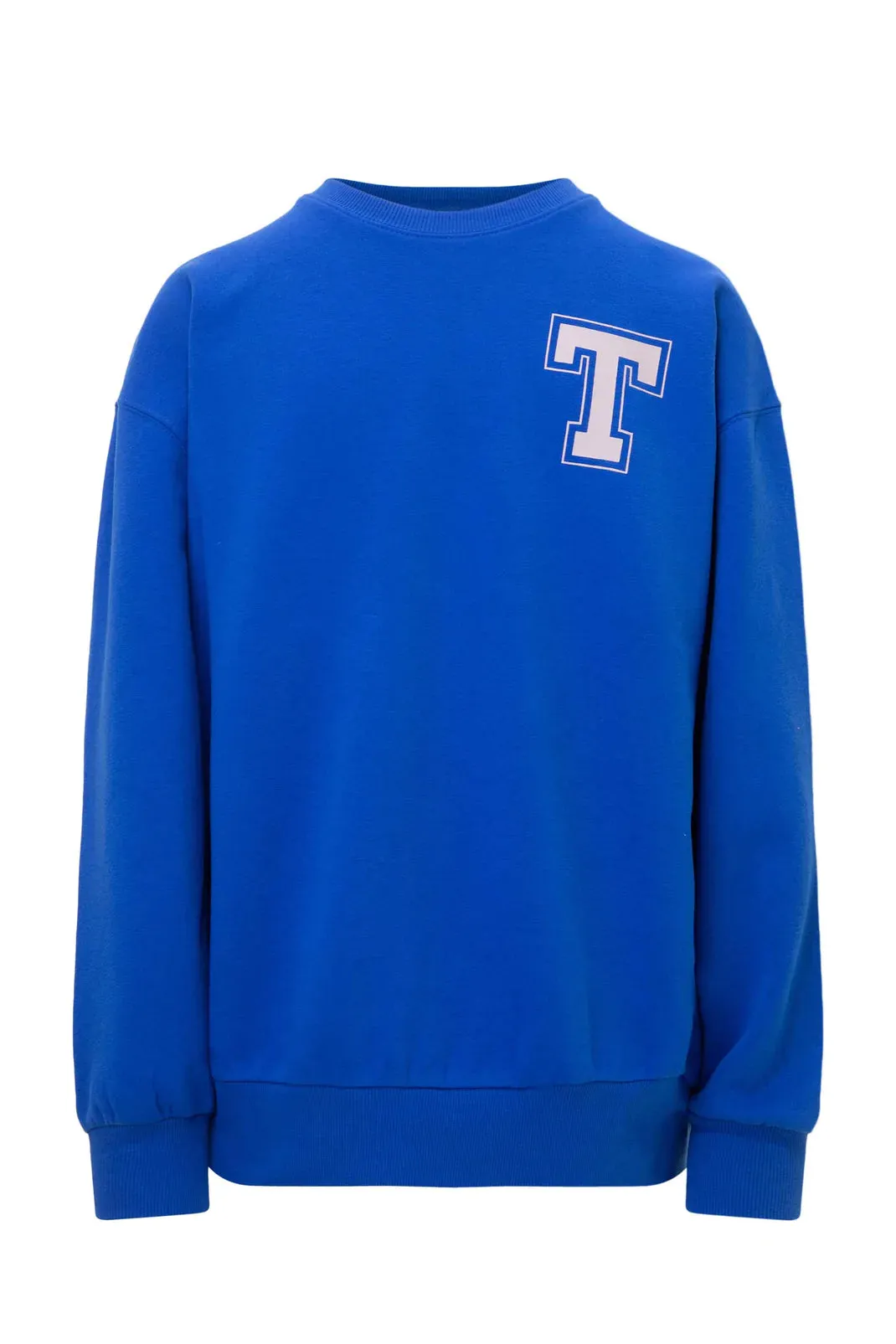 Blue College Sweatshirt