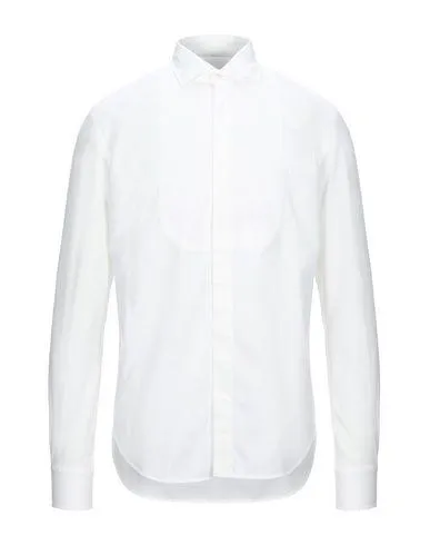 Boglioli Man Shirt White 15 ½ inches-neck