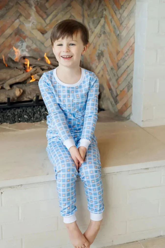 Bradford Pajama Set- Pumpkin Plaid