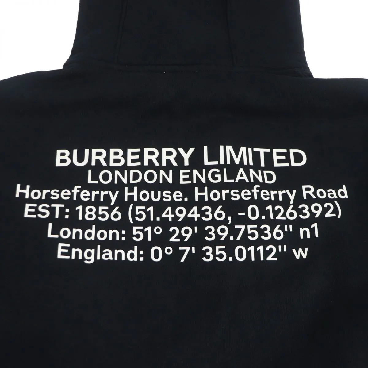 Burberry Fleece-lined Hoodie Black XS