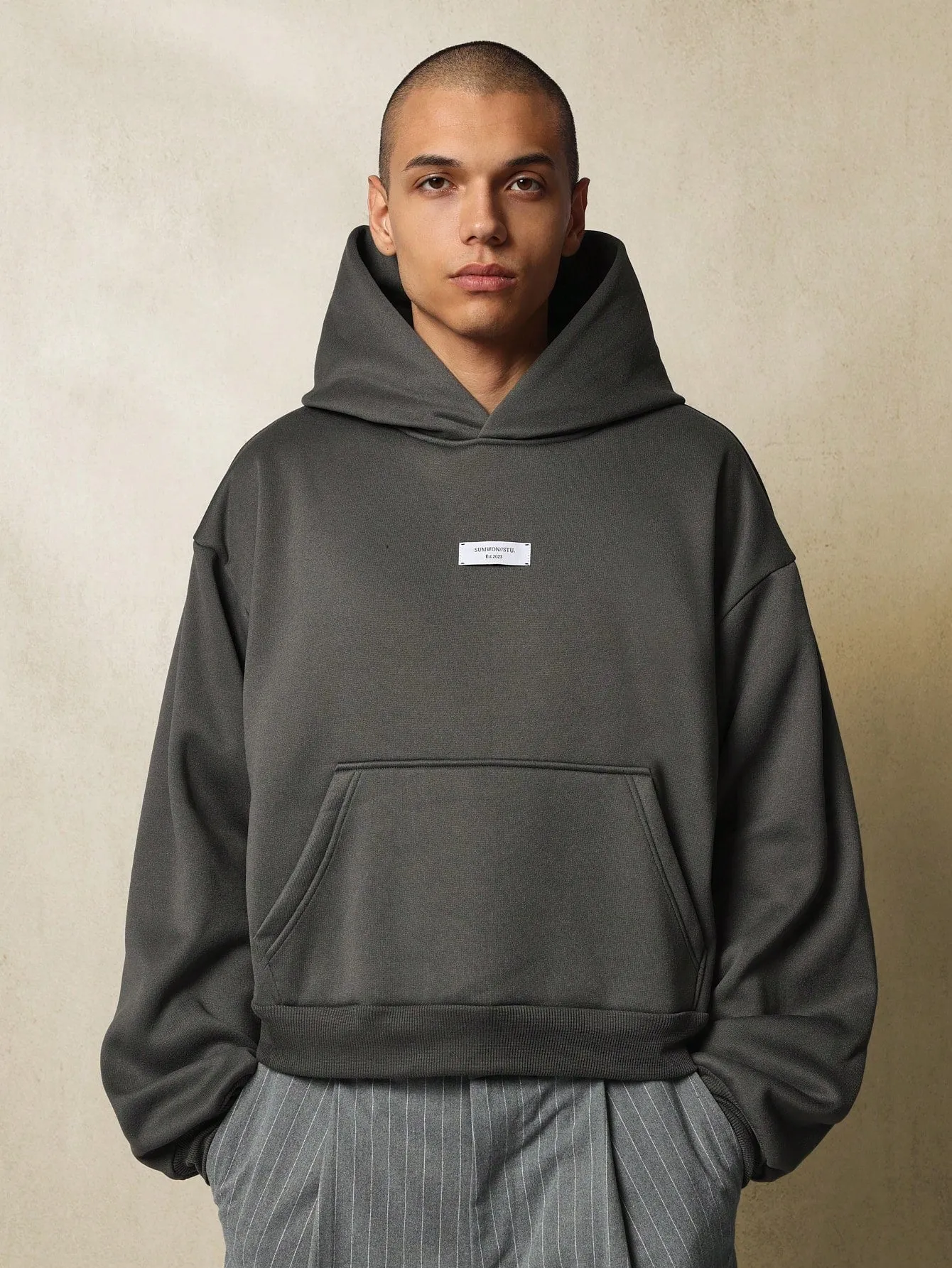 Crop Fit Overhead Hoodie