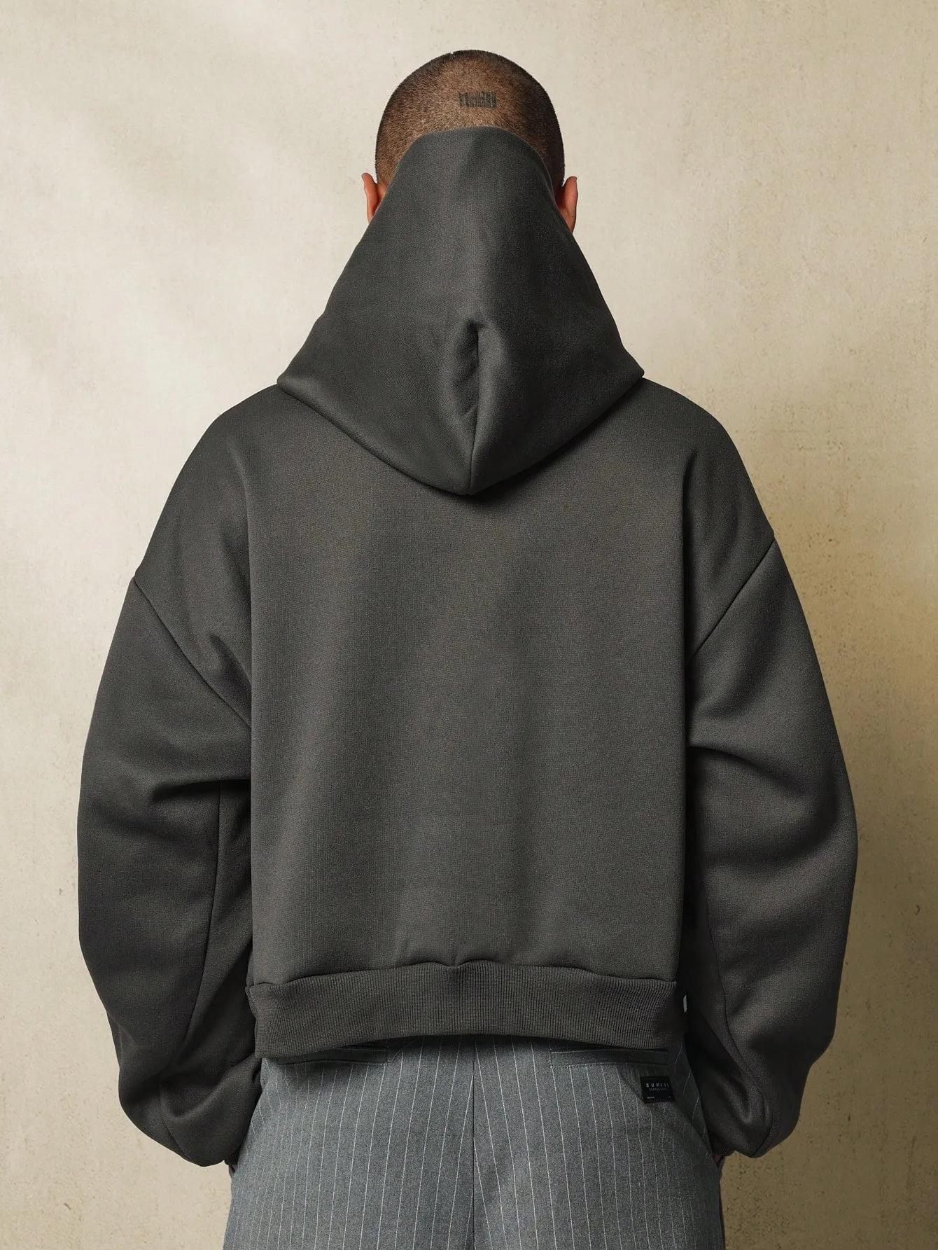 Crop Fit Overhead Hoodie