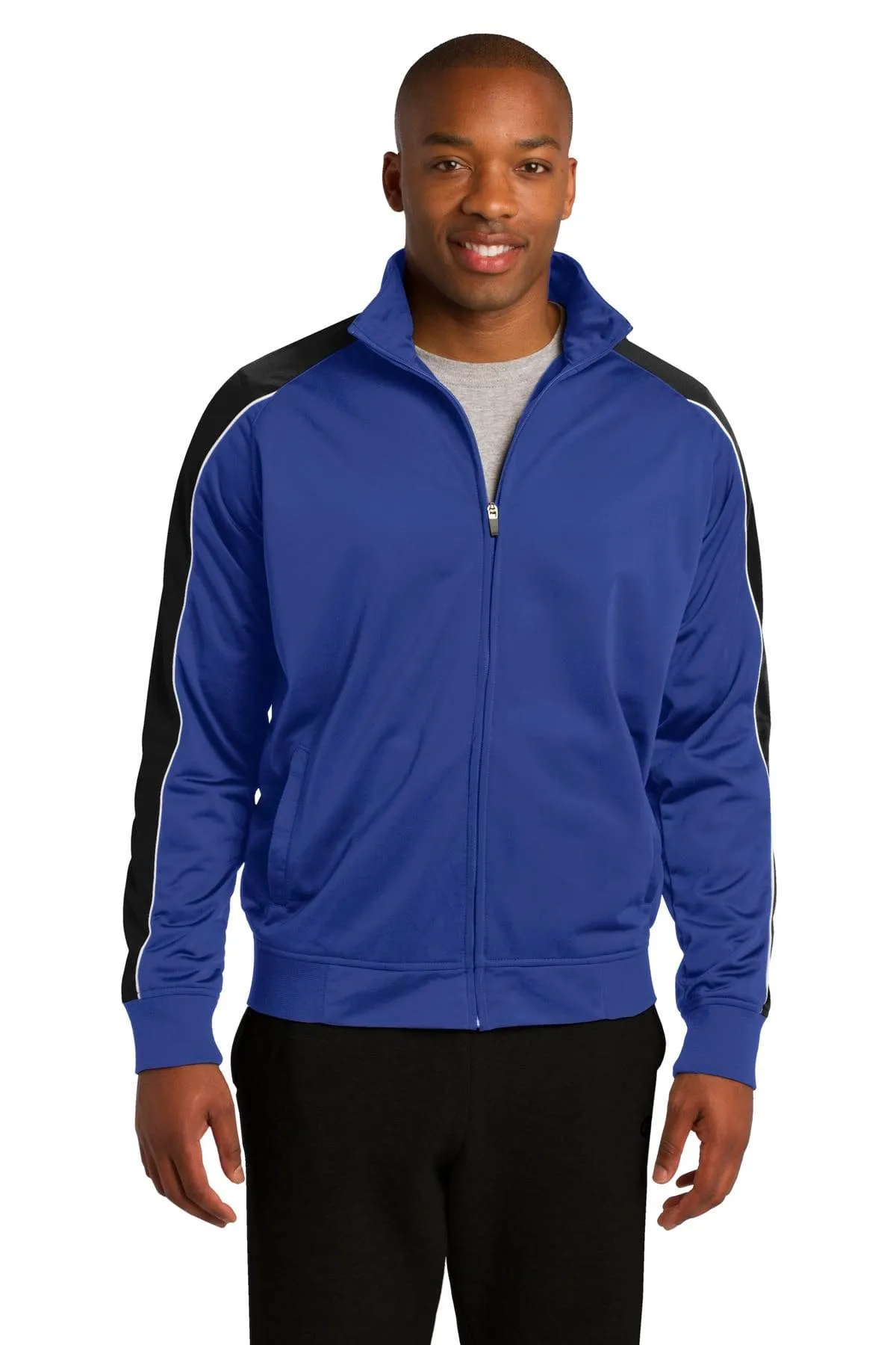 DISCONTINUED  Sport-Tek ®  Piped Tricot Track Jacket. JST92