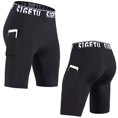 Fitness Compression Gym Shorts