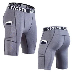 Fitness Compression Gym Shorts