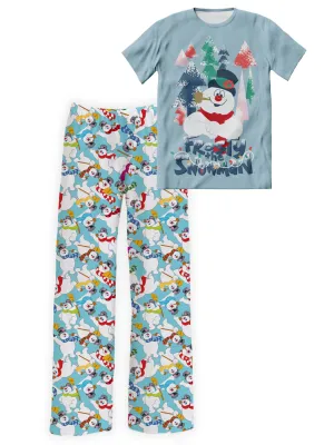 Frosty the Snowman Pajama Set – Sleep Shirt & Pajama Pants