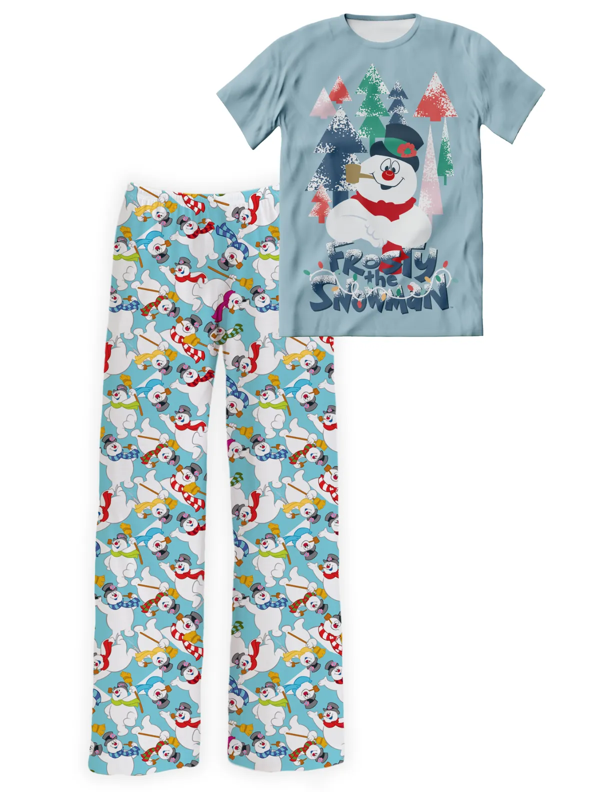 Frosty the Snowman Pajama Set – Sleep Shirt & Pajama Pants