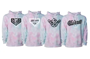 GS SPORTS Tie Dye Fleece Hoodies