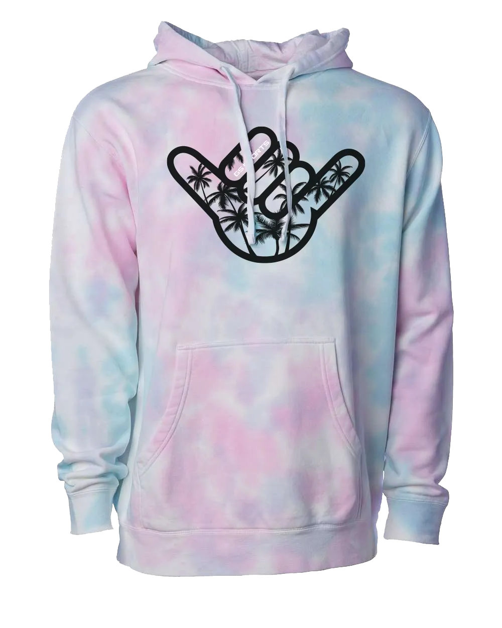 GS SPORTS Tie Dye Fleece Hoodies