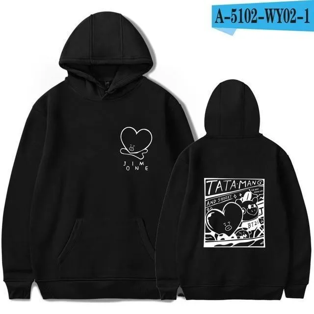 Harajuku oversized hoodies Sweatshirts