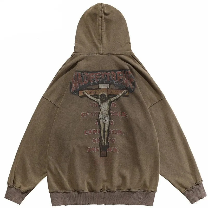 MADE EXTREME 'Redemption' Washed Hoodie