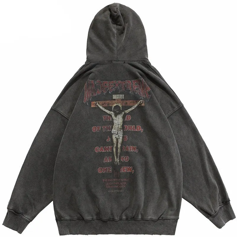 MADE EXTREME 'Redemption' Washed Hoodie