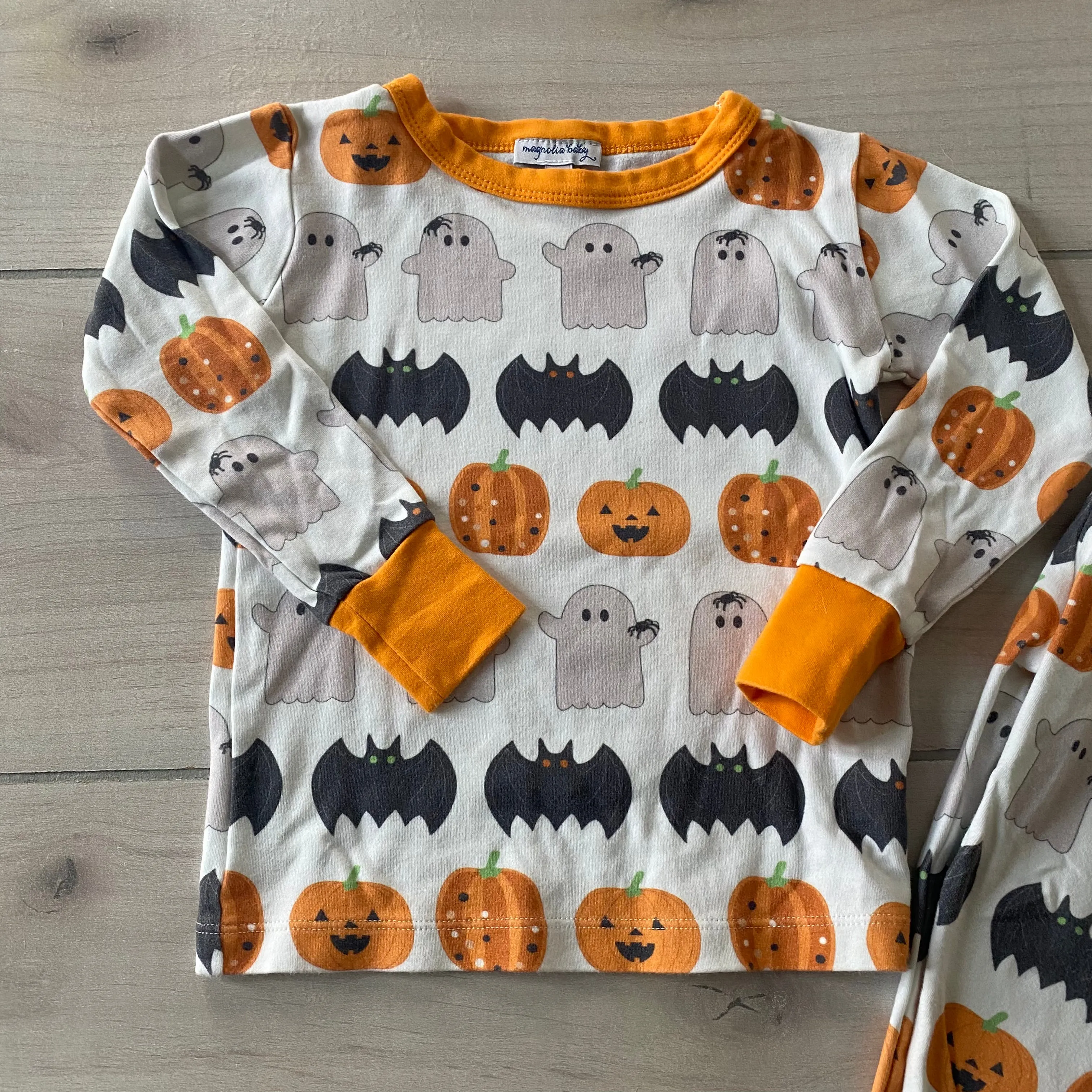 Magnolia Baby Halloween 100% Pima Cotton Pajama Set