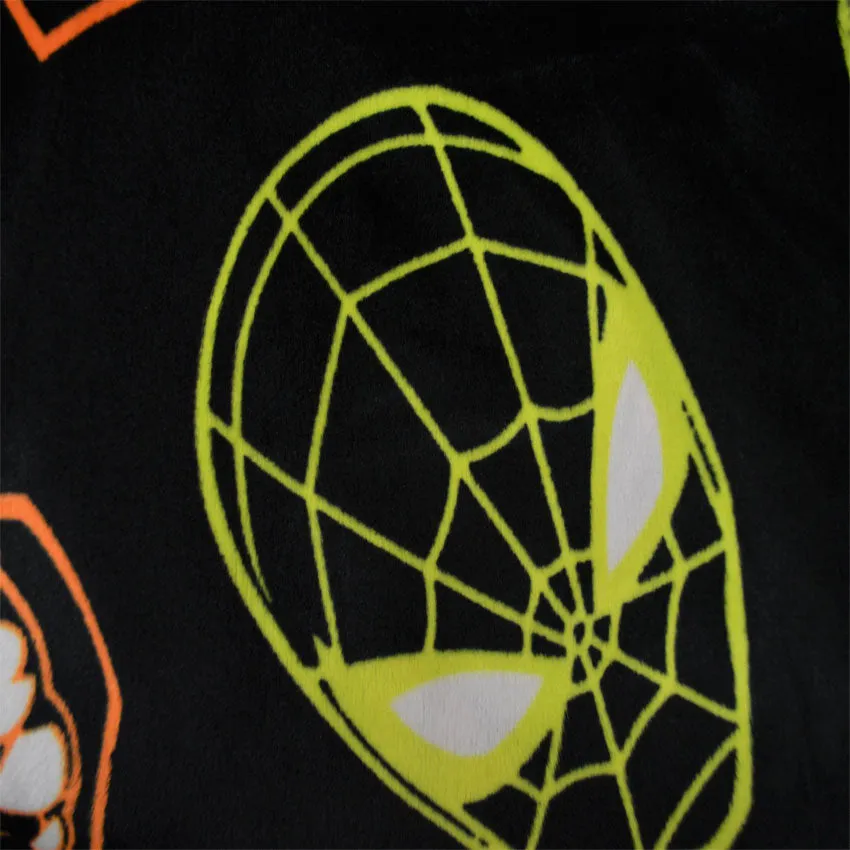 Marvel Comics Spiderman Halloween Silky Fleece Lounge Pants