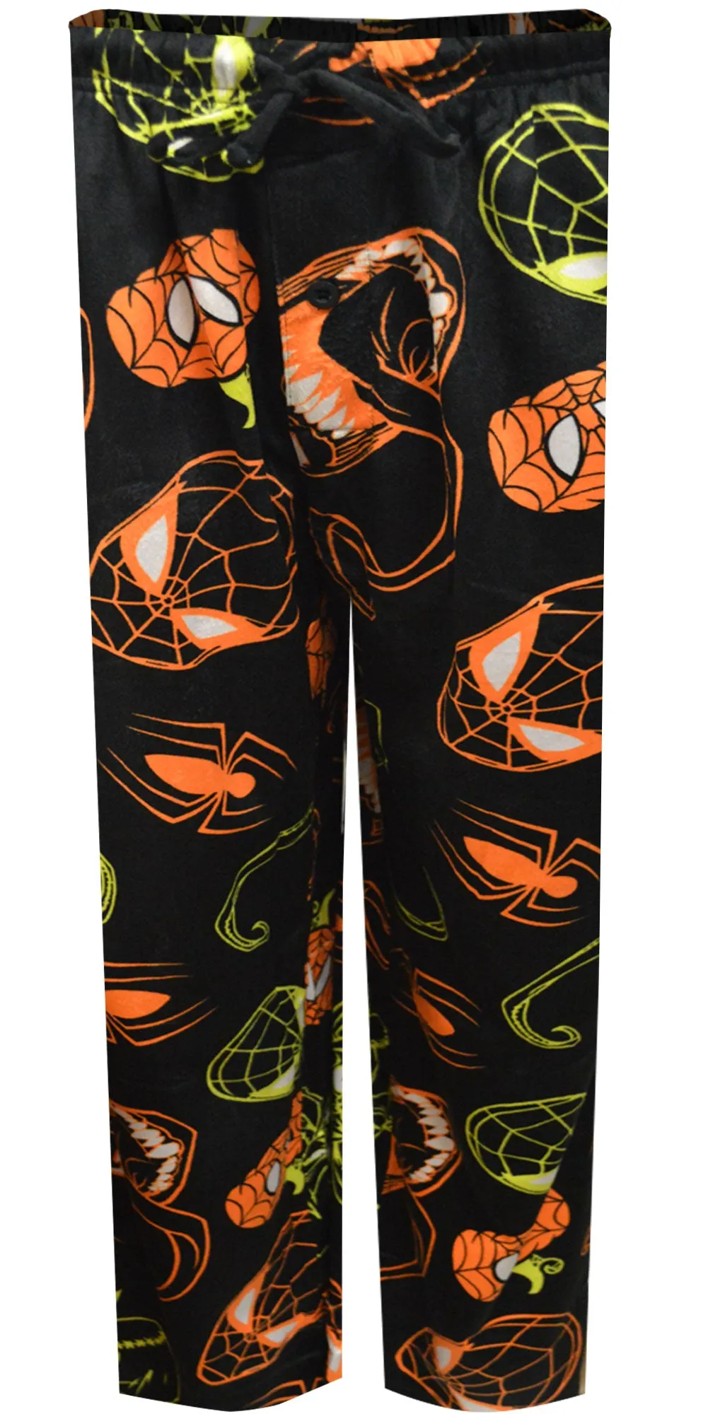 Marvel Comics Spiderman Halloween Silky Fleece Lounge Pants