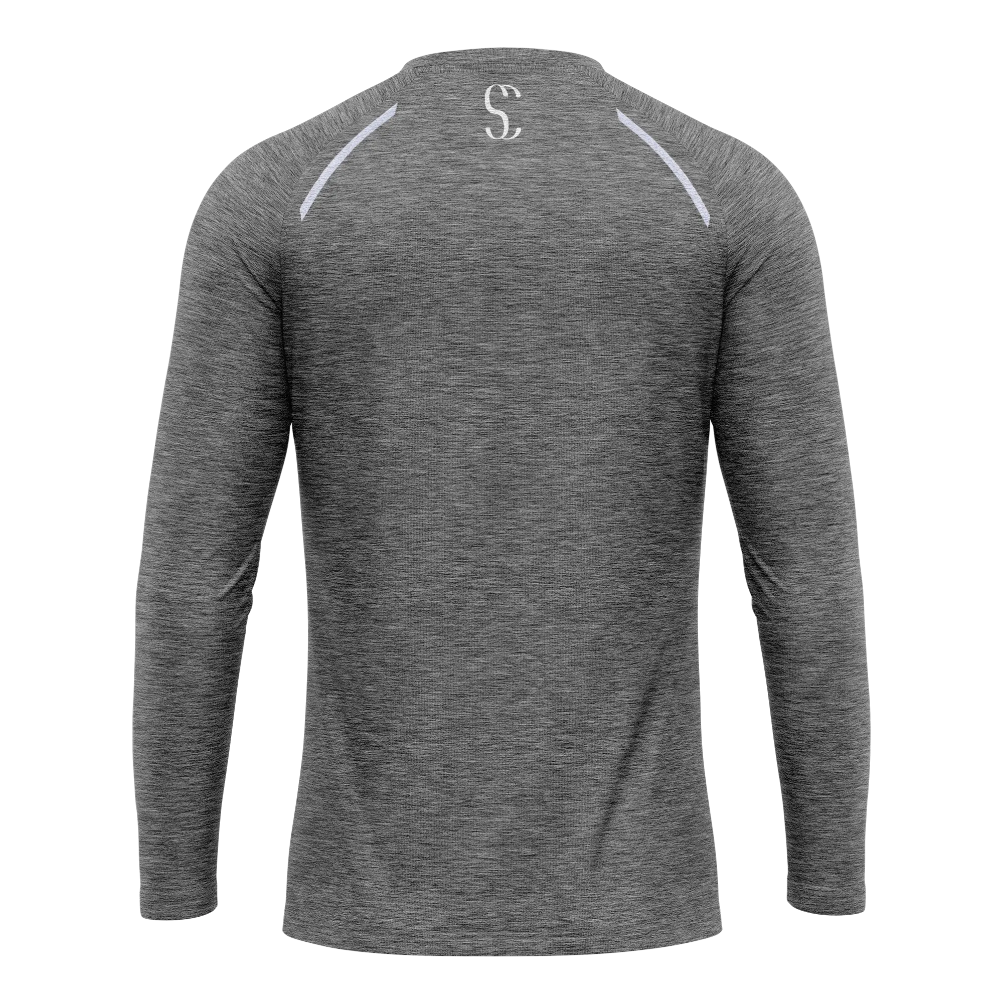 Men's Grey Long Sleeve T-Shirt, Sports Shorts & Socks Set