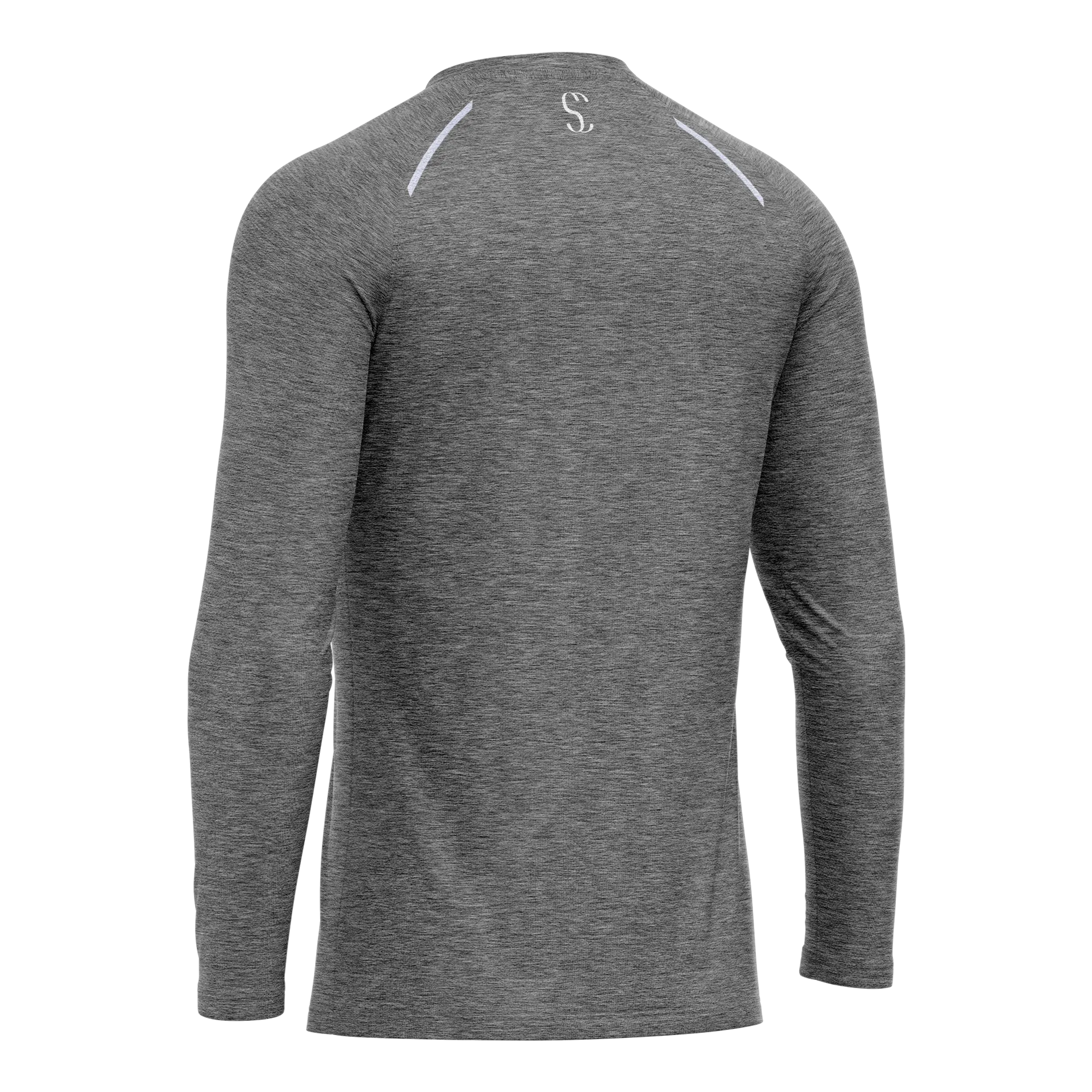 Men's Grey Long Sleeve T-Shirt, Sports Shorts & Socks Set