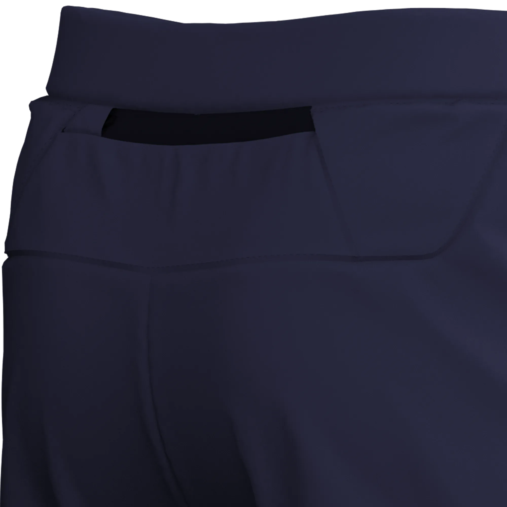 Men's Navy Blue Sports Shorts for Running & Gym