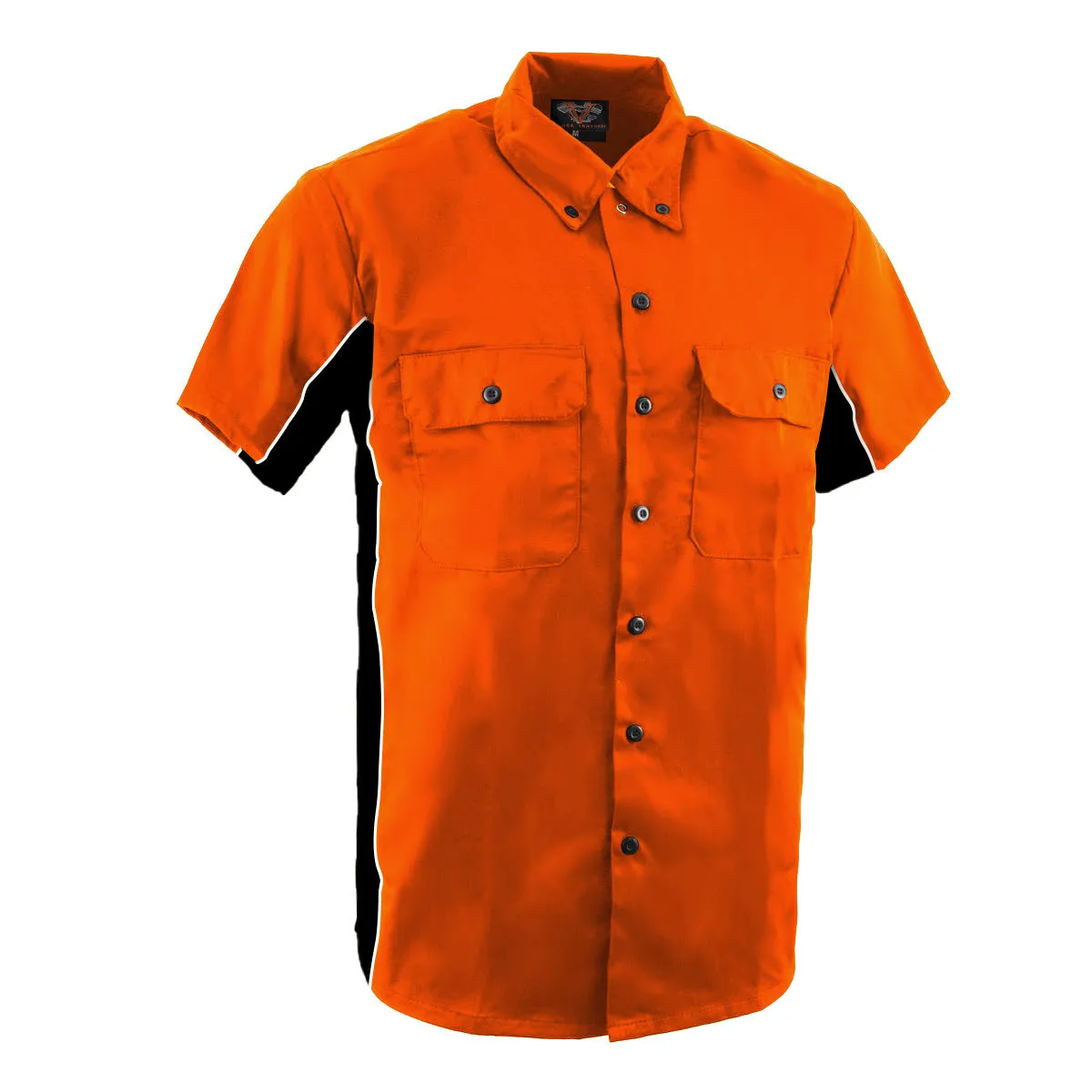 Men's Work Shirts in Various Color Patterns