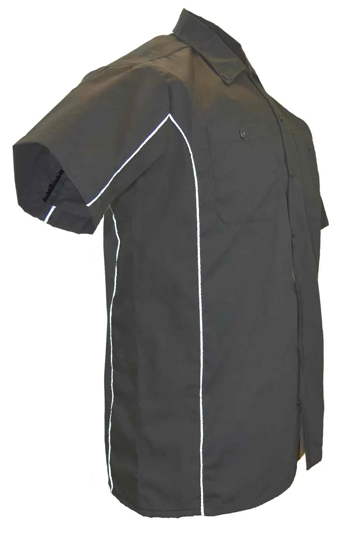 Men's Work Shirts in Various Color Patterns