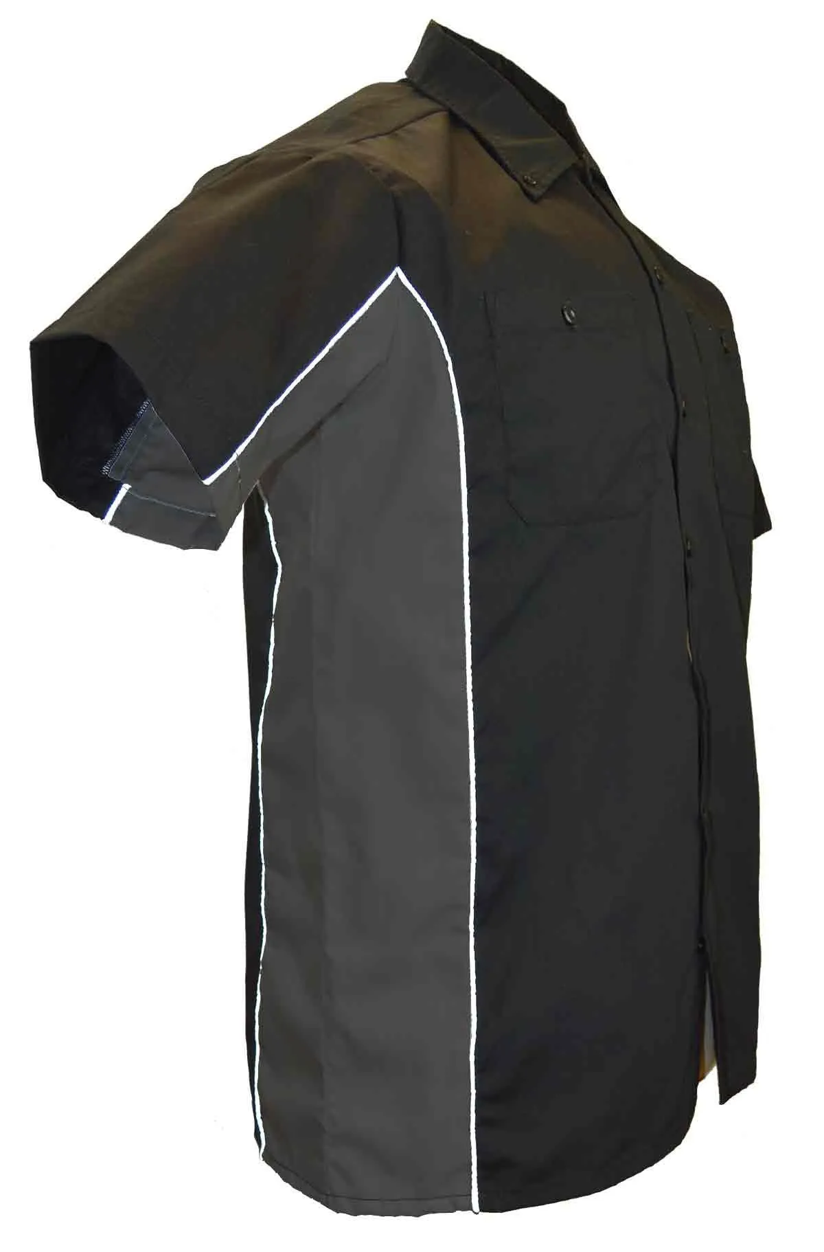 Men's Work Shirts in Various Color Patterns