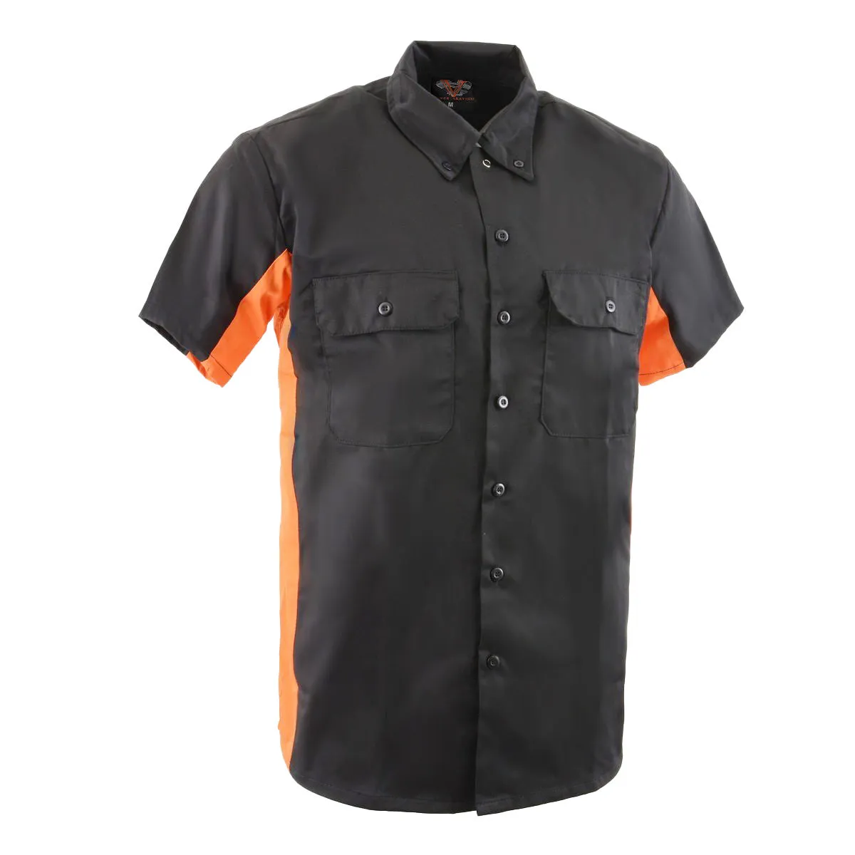 Men's Work Shirts in Various Color Patterns