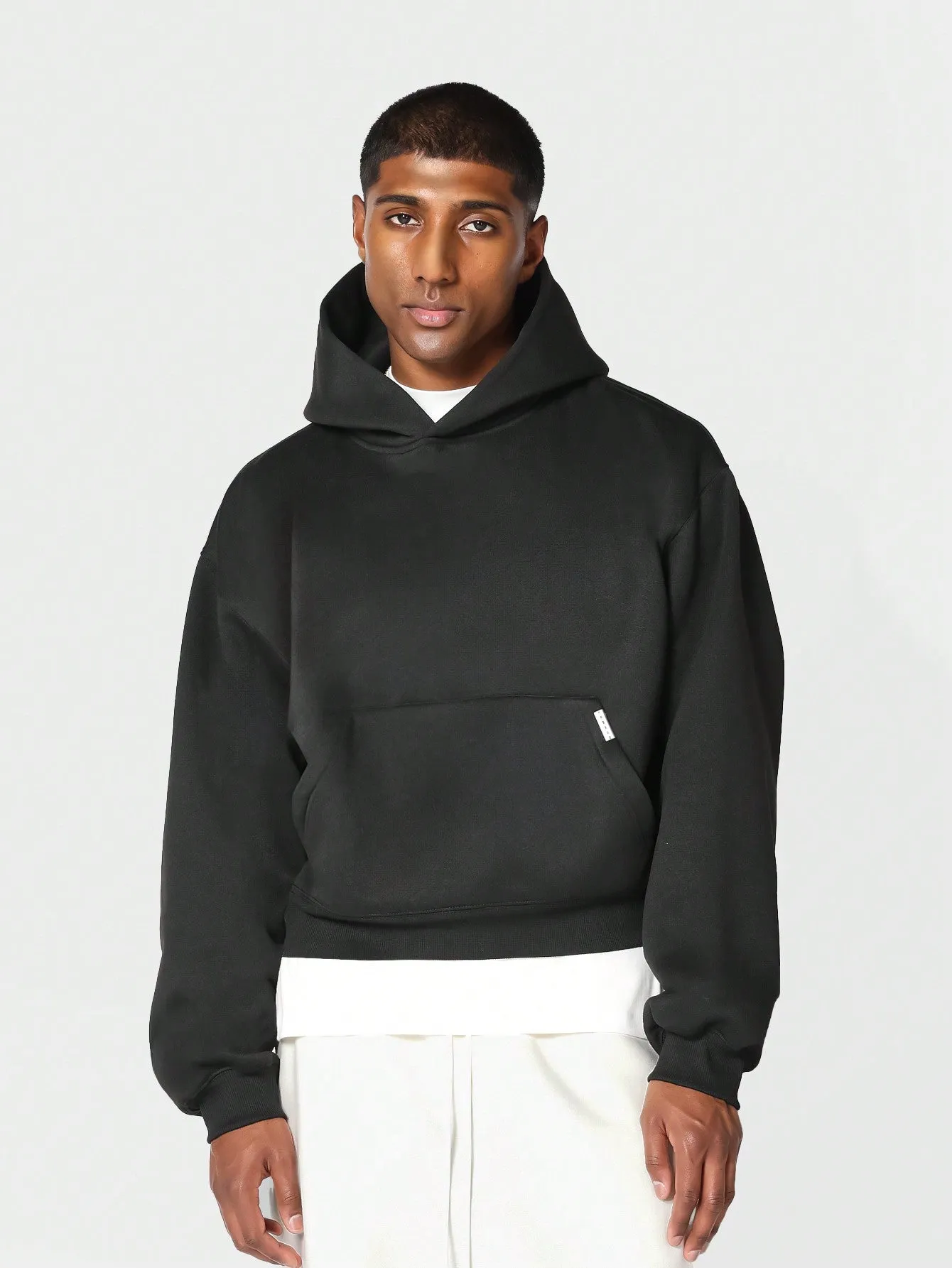 Overhead Crop Fit Essential Hoodie