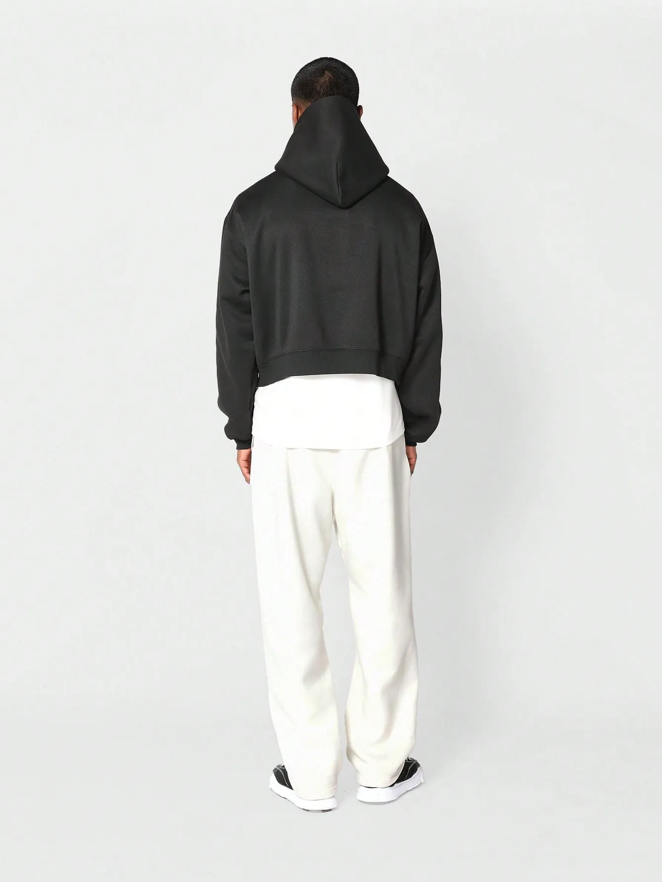 Overhead Crop Fit Essential Hoodie