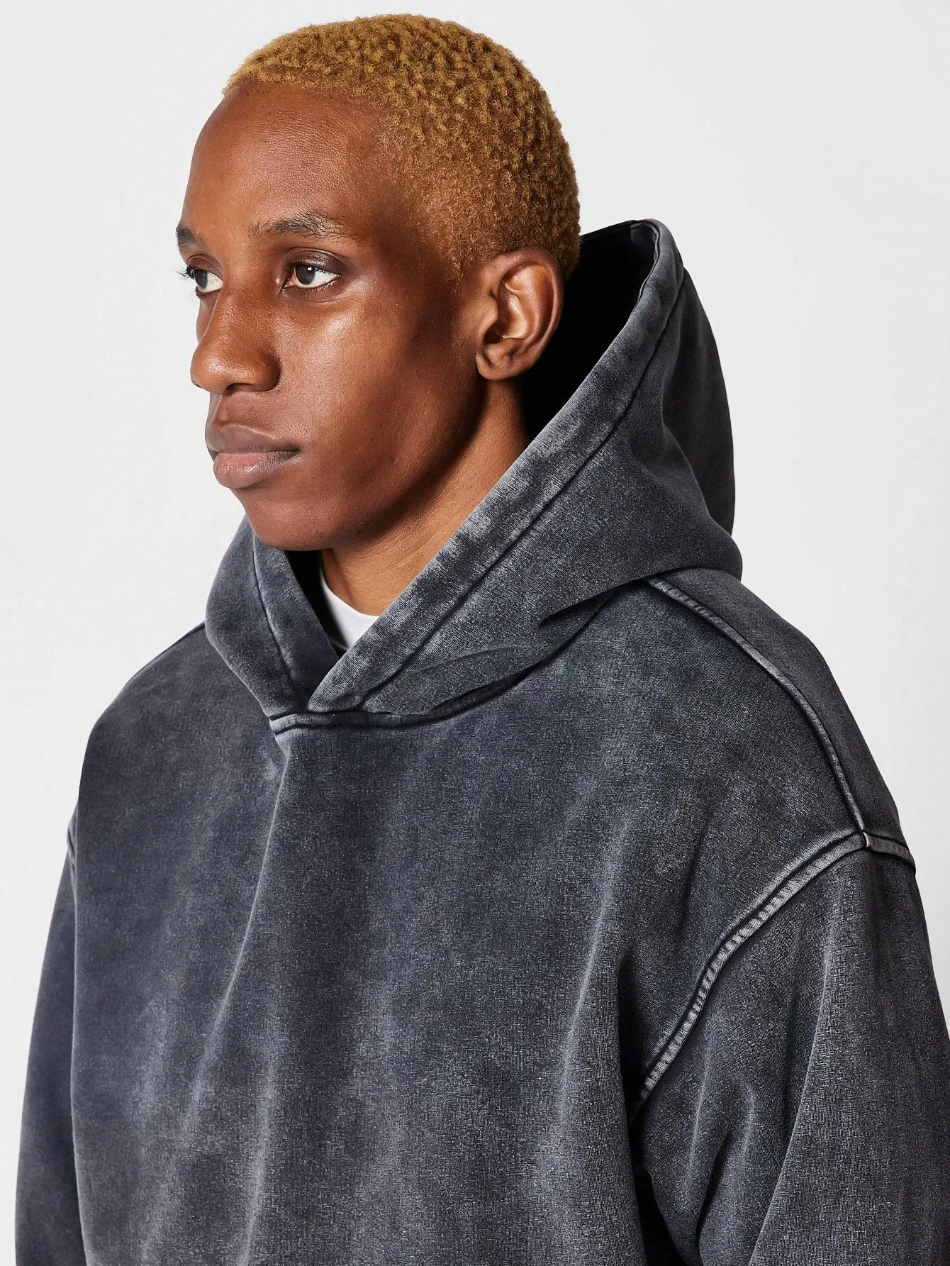 Overhead Washed Hoodie With Brooklyn Print