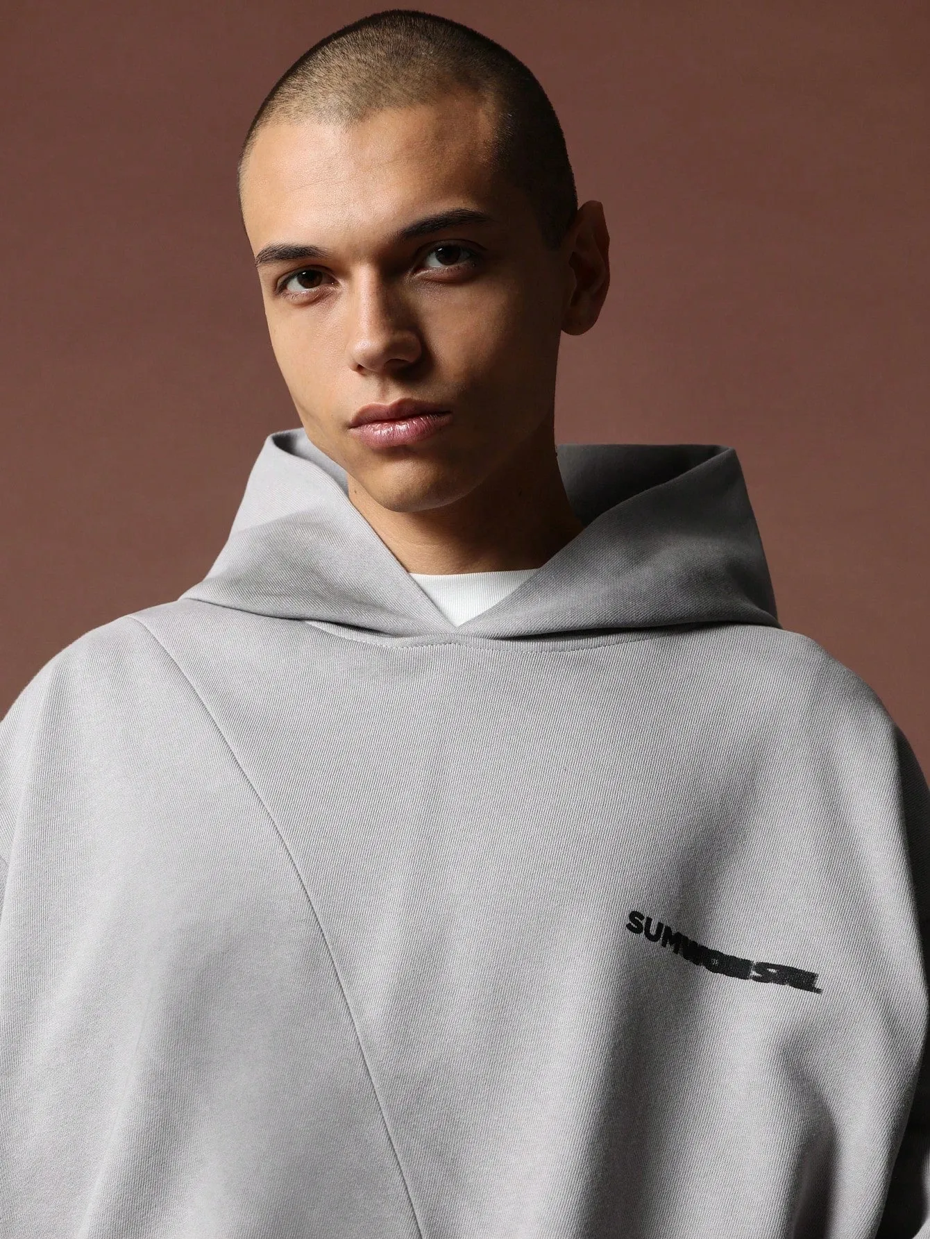 Oversized Overhead Panelled Hoodie