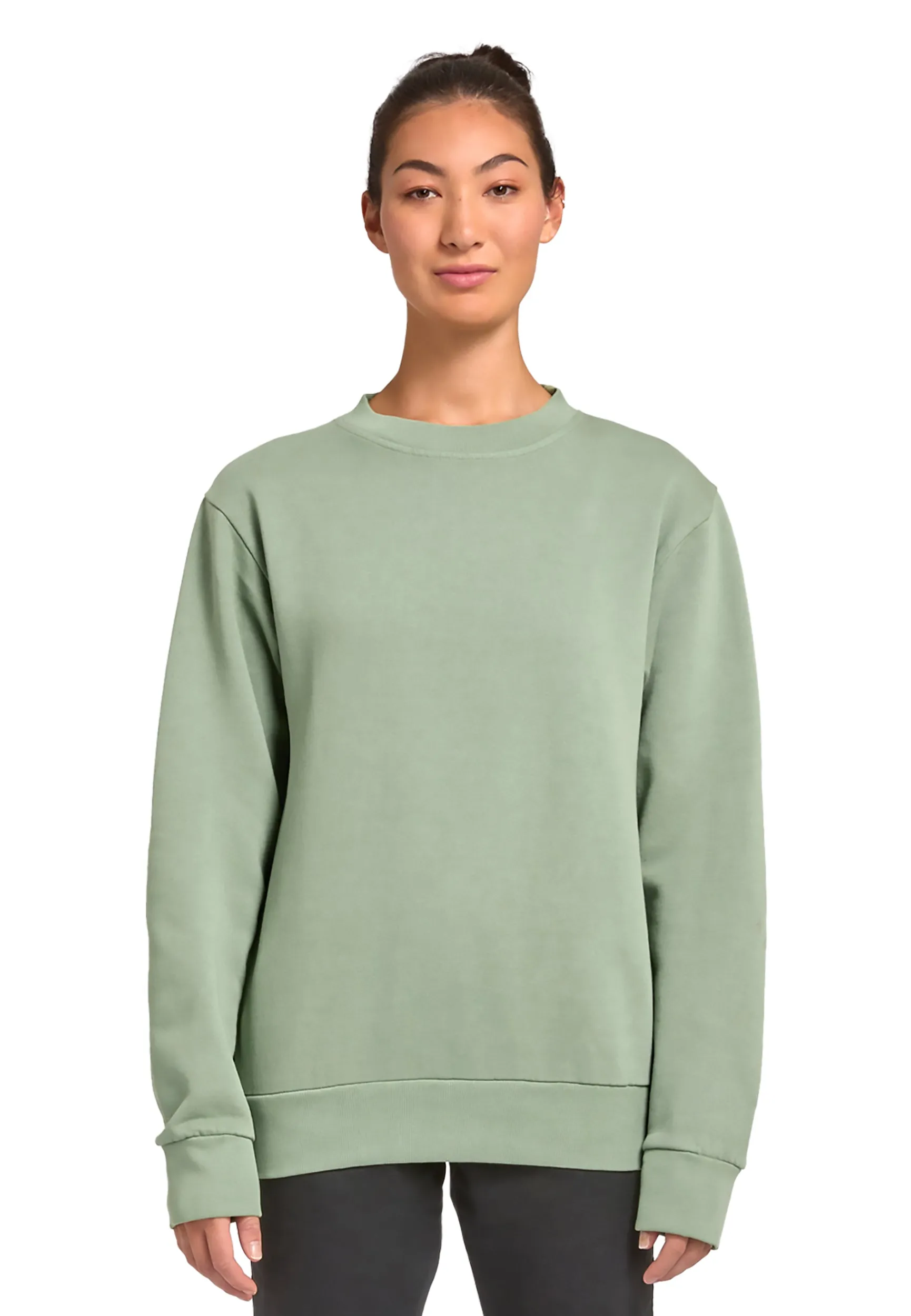 Premium Streetwear Women Sweatshirt - Oil Green