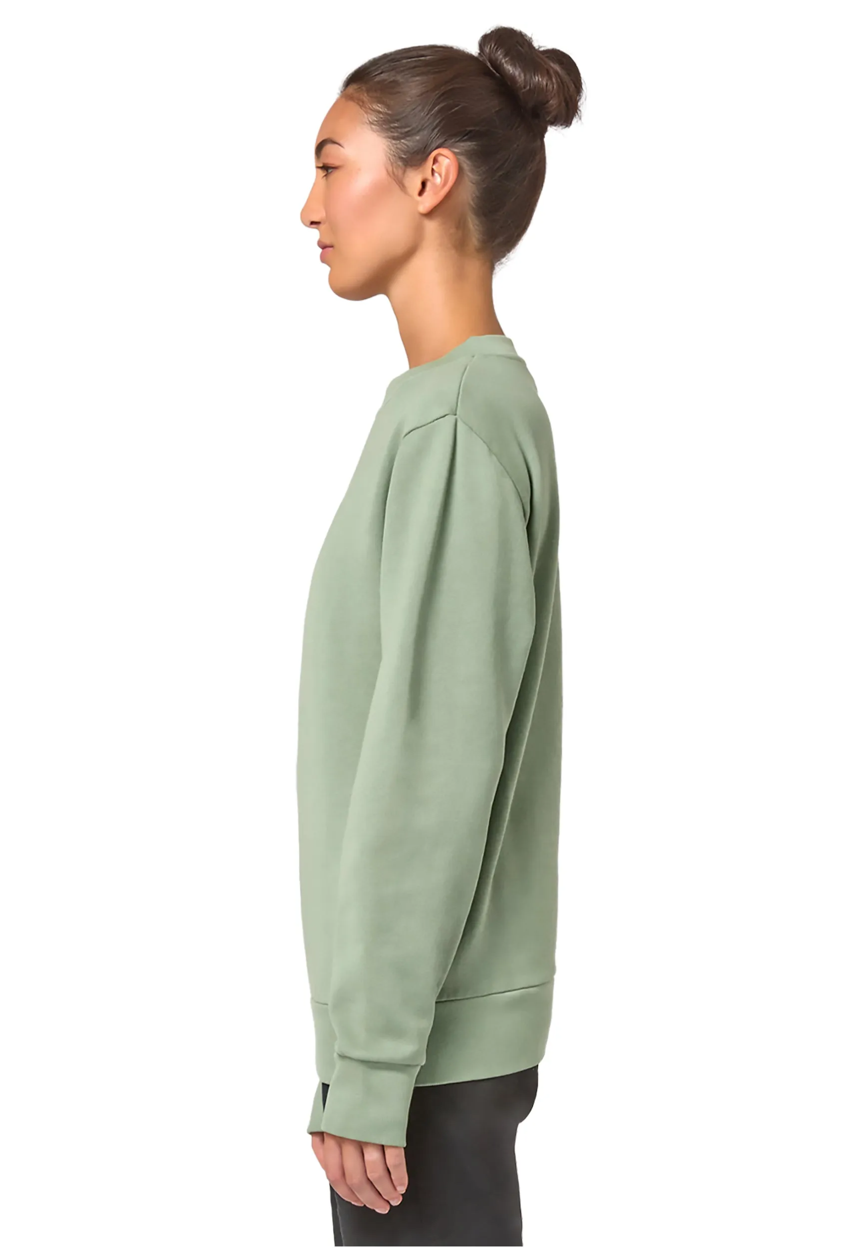 Premium Streetwear Women Sweatshirt - Oil Green