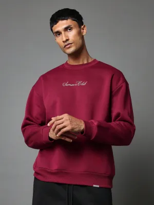 Regular Fit Sweatshirt With Embroidery