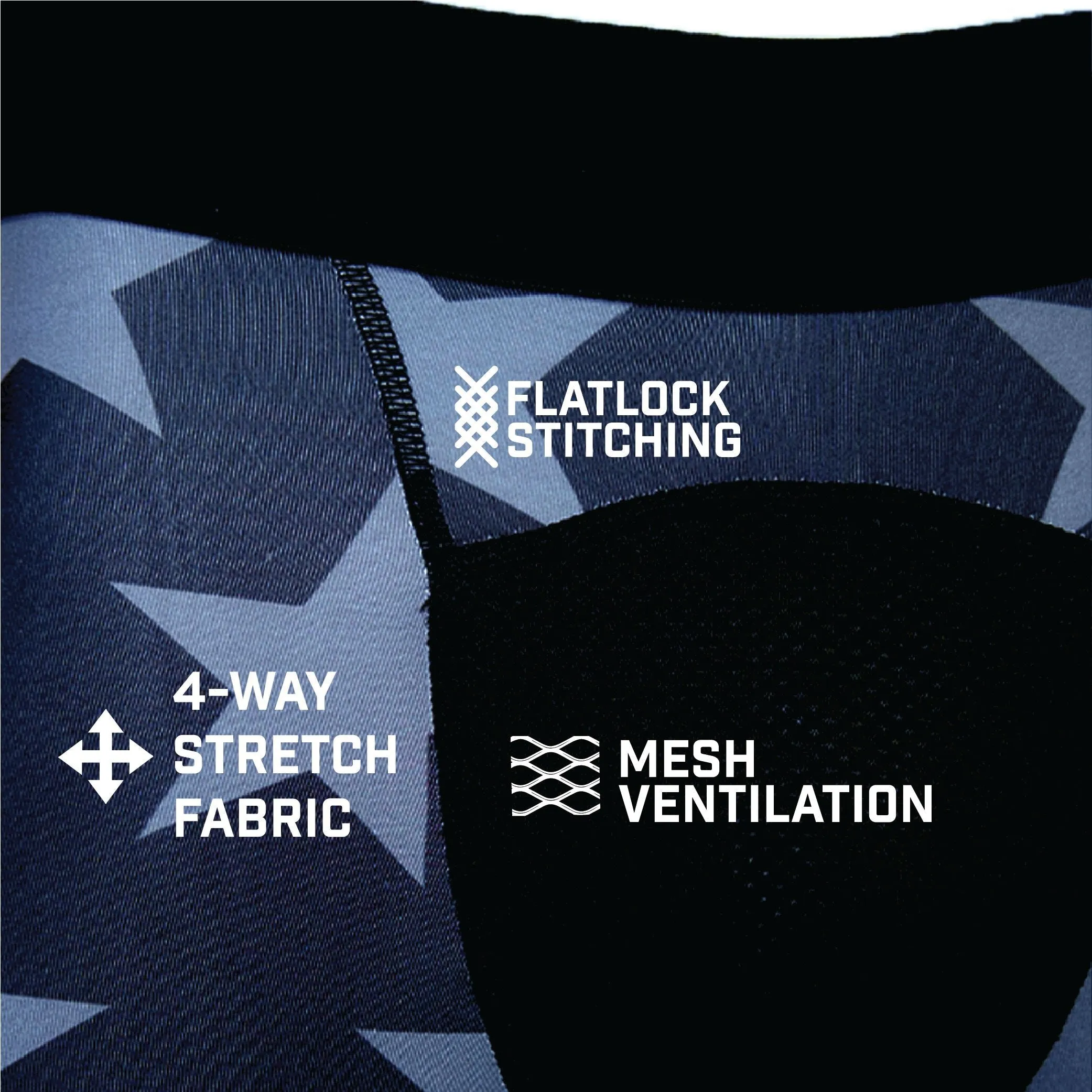 Thin Blue Line Compression Tights