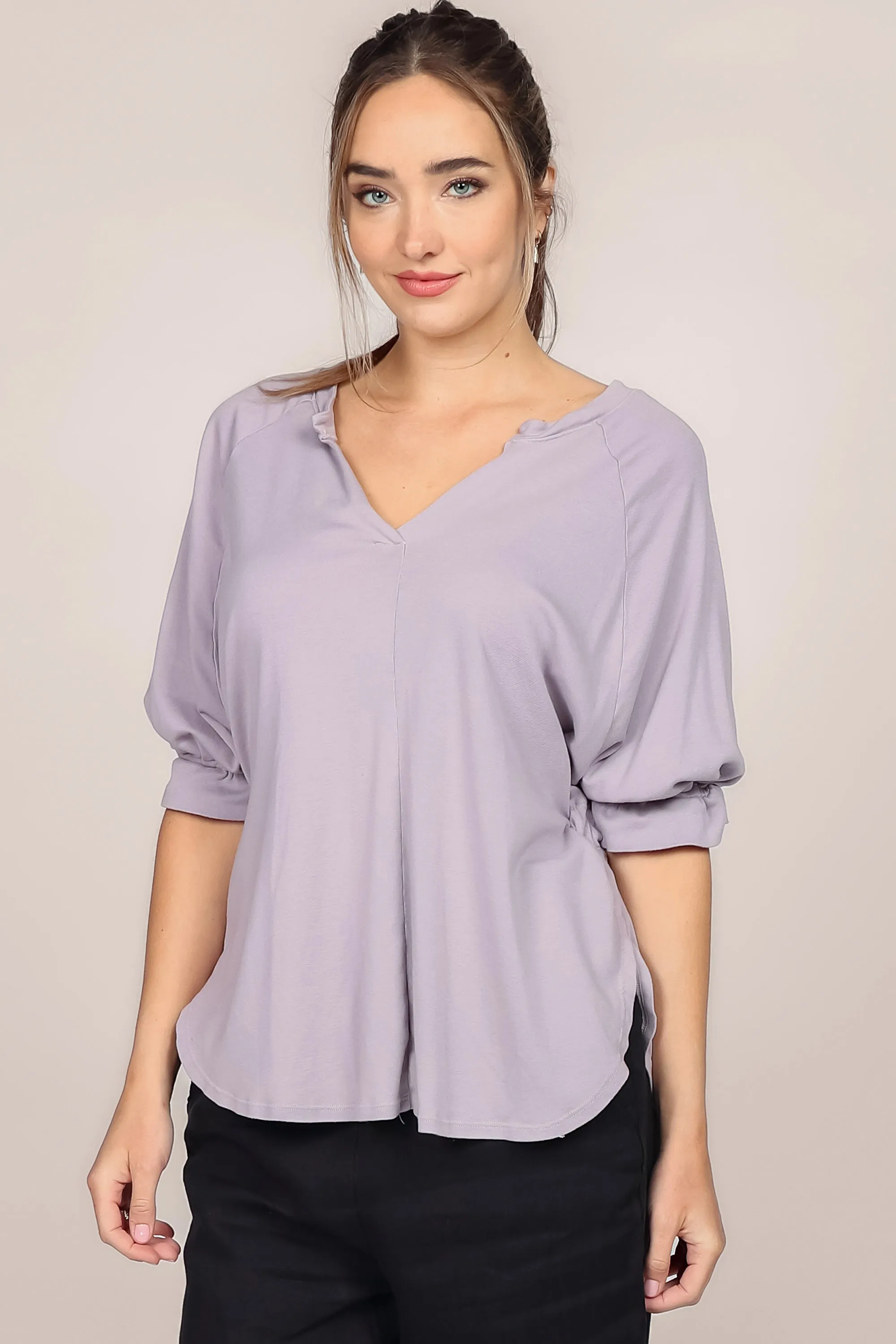 Tulip Back Loose Fit Top