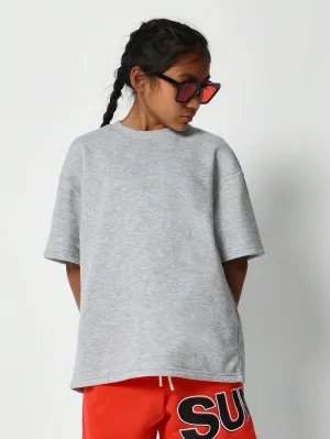 Tween Girl Oversized Fit Essential Tee