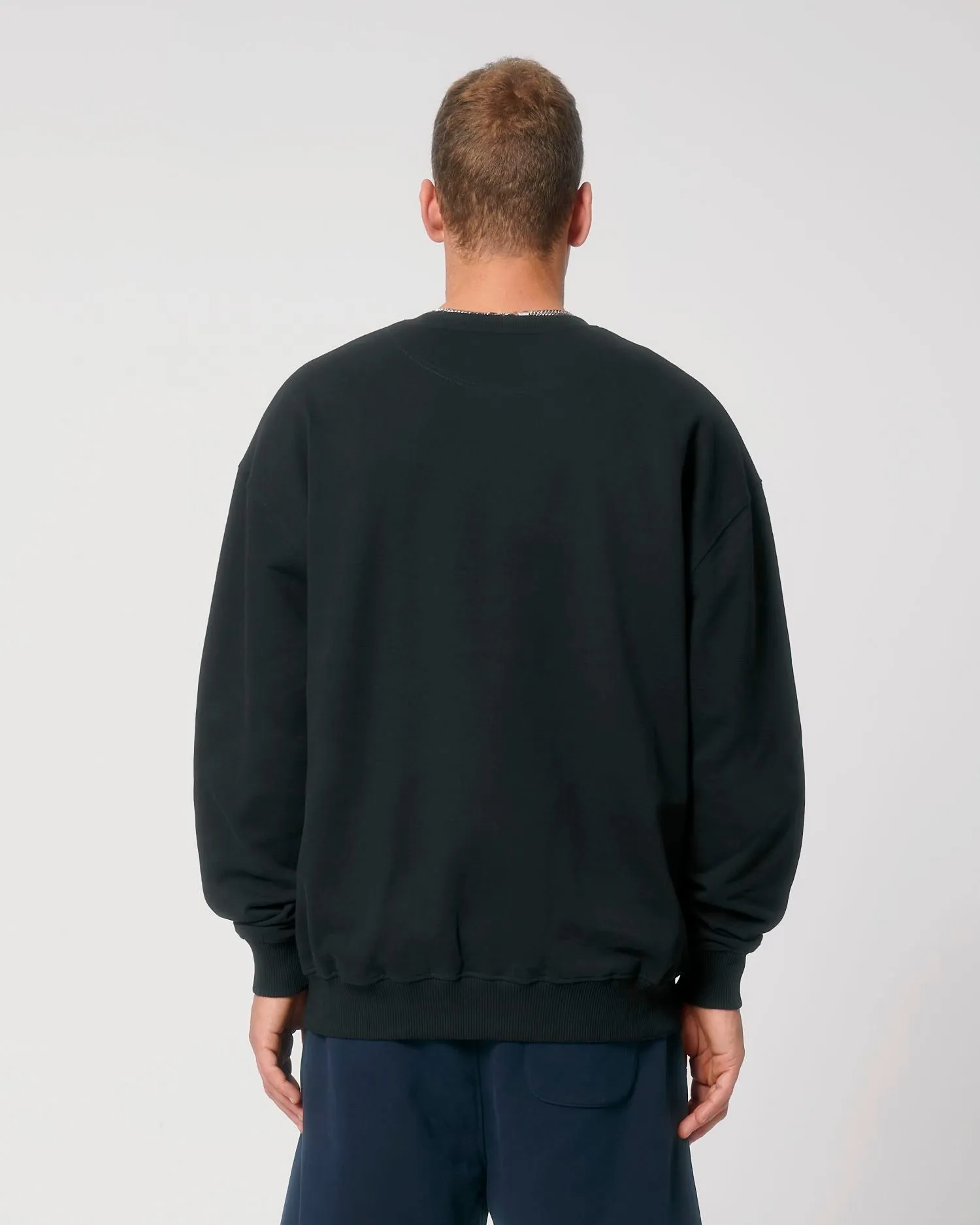 Unisex Organic Boxy Dry-Feel Sweatshirt - 400 g/m² | Ledger Dry Crewnecks STSU798