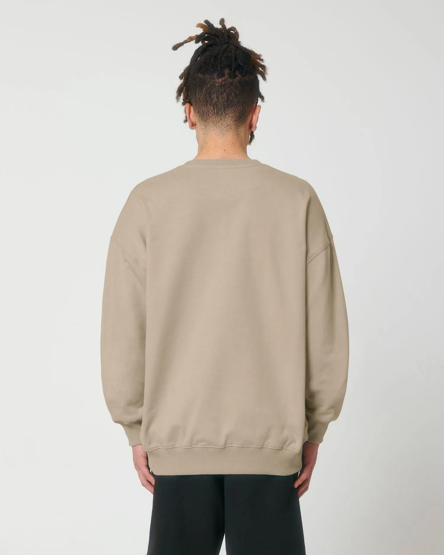 Unisex Organic Boxy Dry-Feel Sweatshirt - 400 g/m² | Ledger Dry Crewnecks STSU798