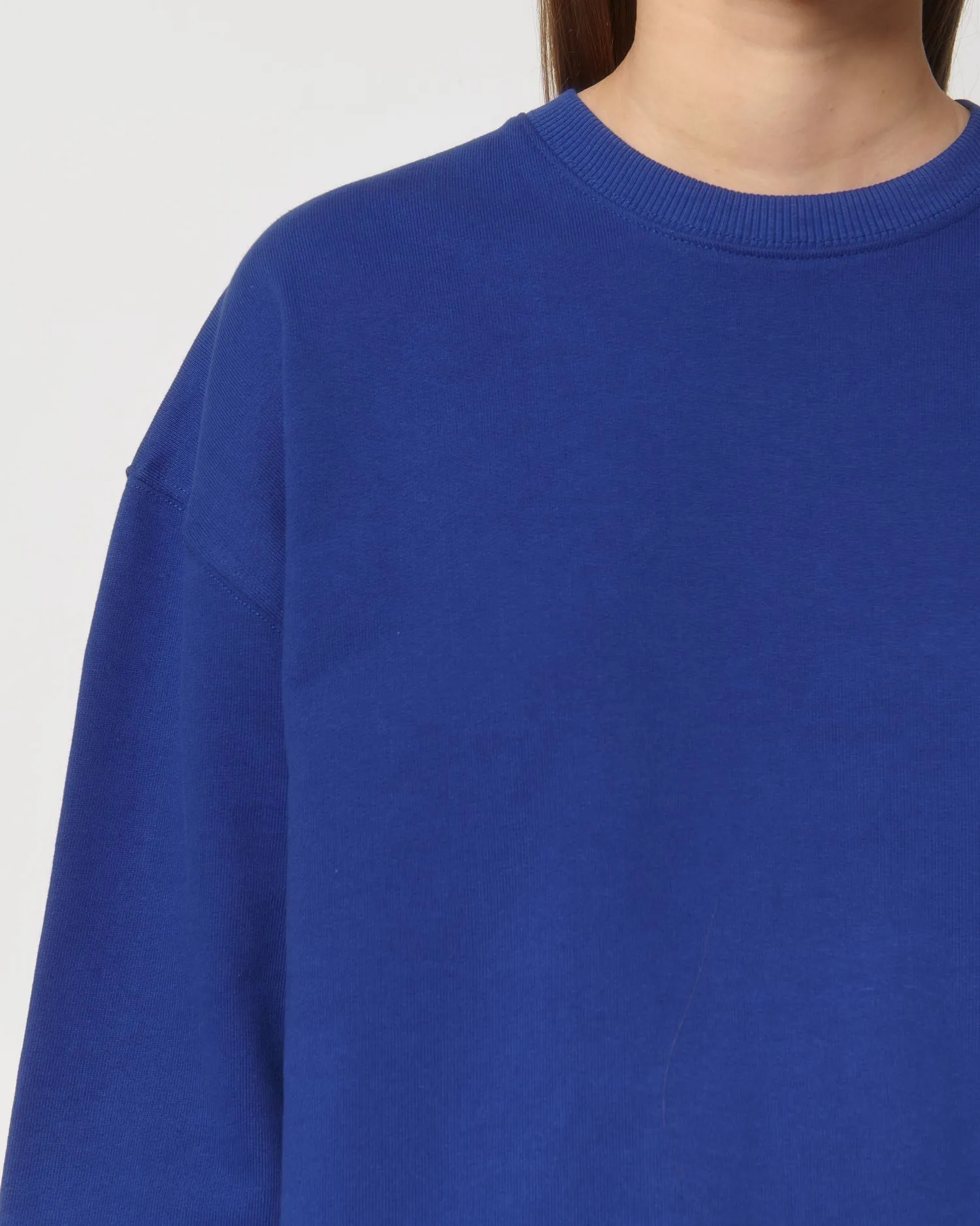 Unisex Organic Boxy Dry-Feel Sweatshirt - 400 g/m² | Ledger Dry Crewnecks STSU798