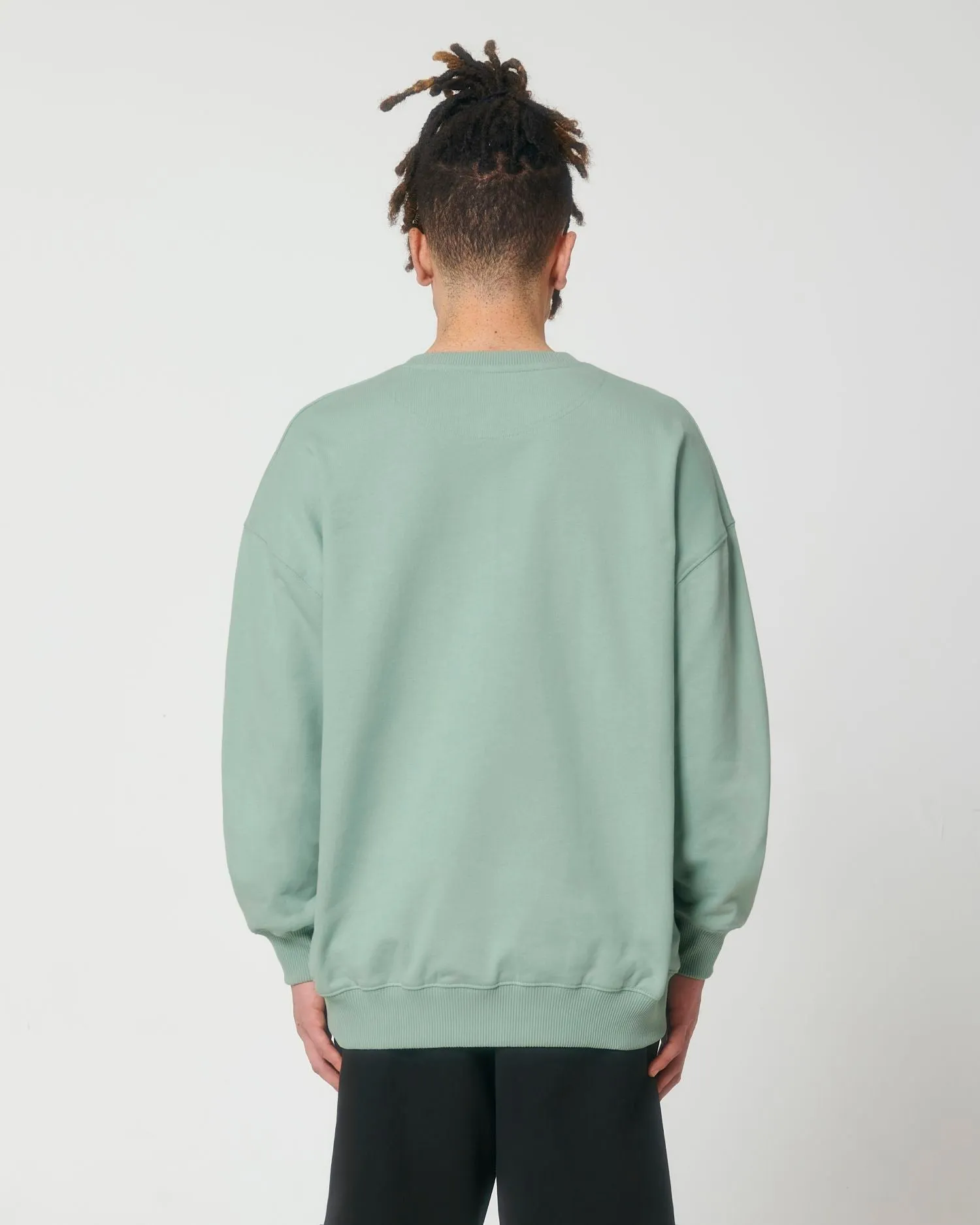 Unisex Organic Boxy Dry-Feel Sweatshirt - 400 g/m² | Ledger Dry Crewnecks STSU798