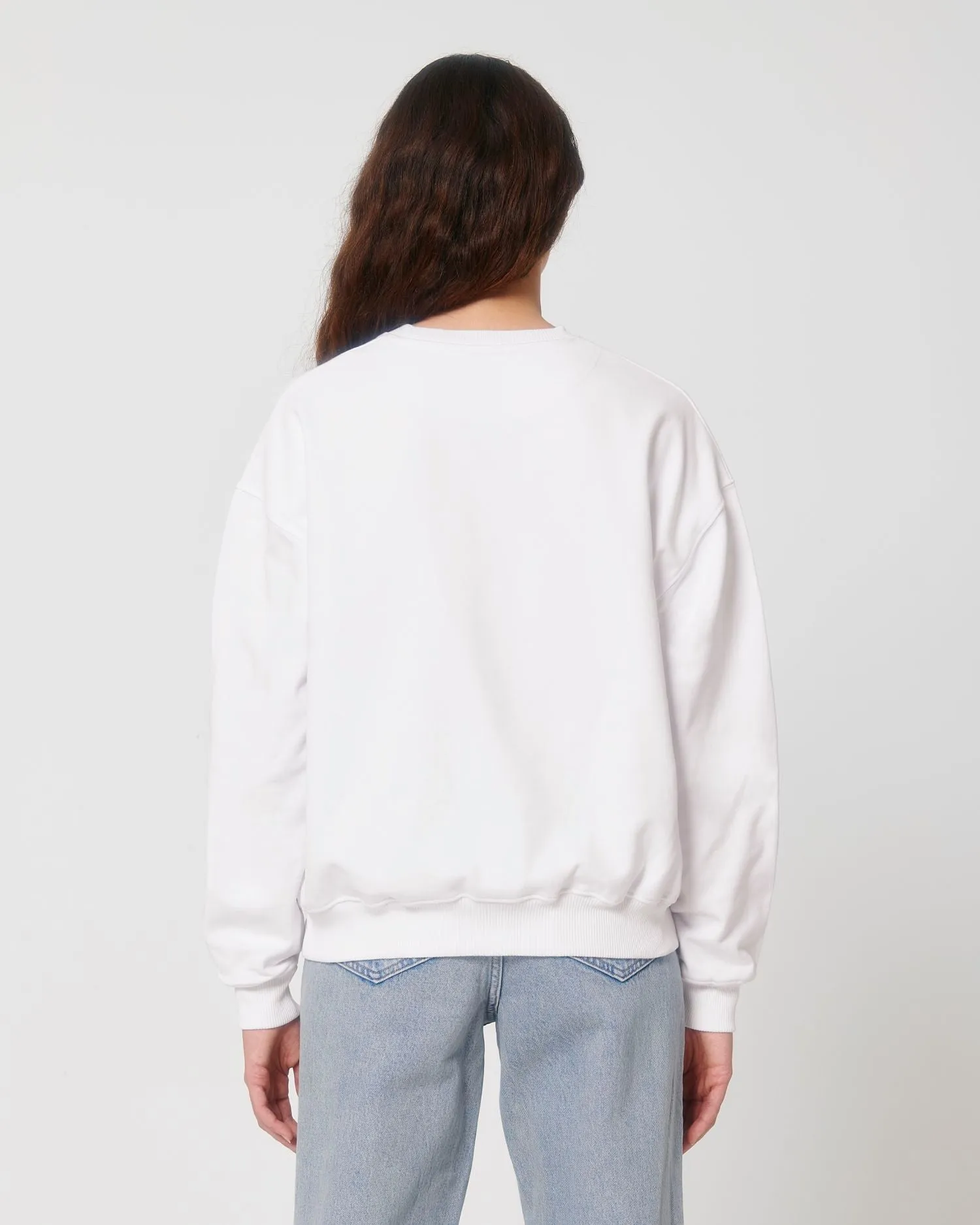 Unisex Organic Boxy Dry-Feel Sweatshirt - 400 g/m² | Ledger Dry Crewnecks STSU798